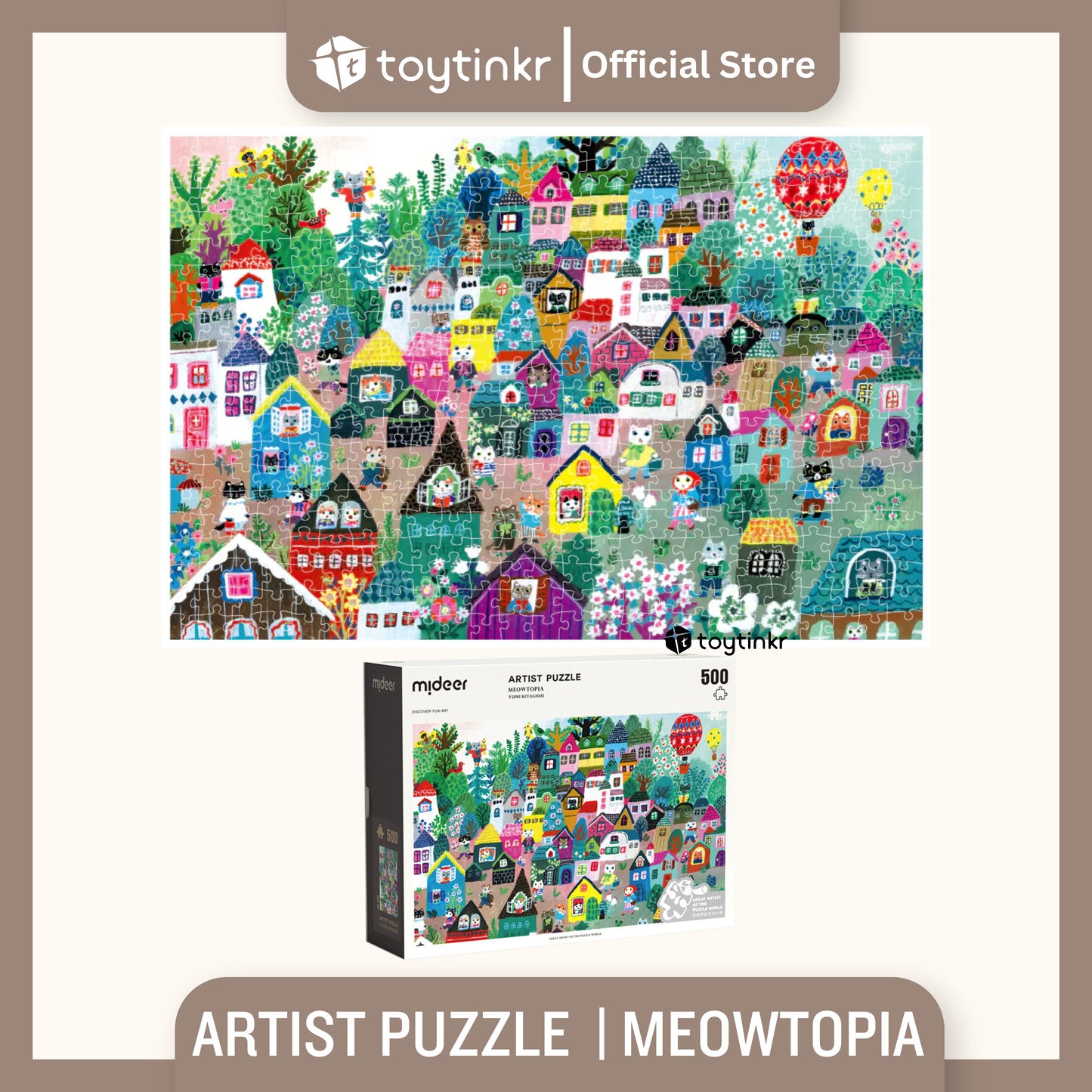 Mideer Artist Puzzle by Toytinkr