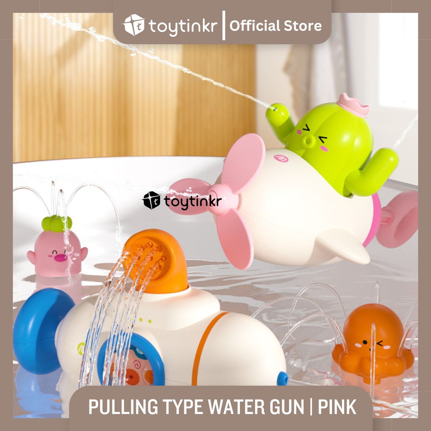 Mideer Pulling Type Water Gun By Toytinkr
