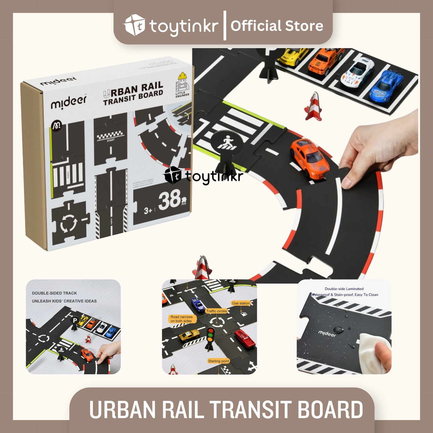 Mideer Urban Rail Transit Board by Toytinkr