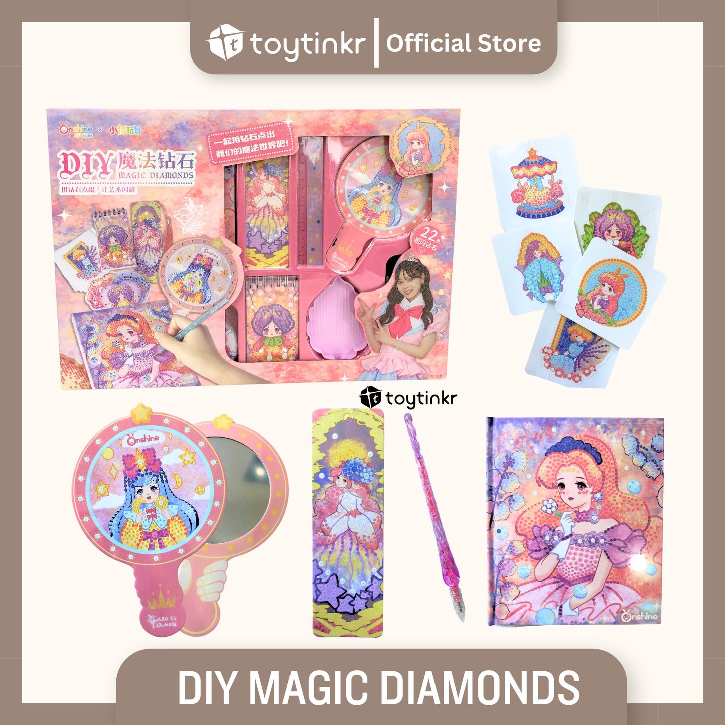 DIY Magic Diamonds by Toytinkr