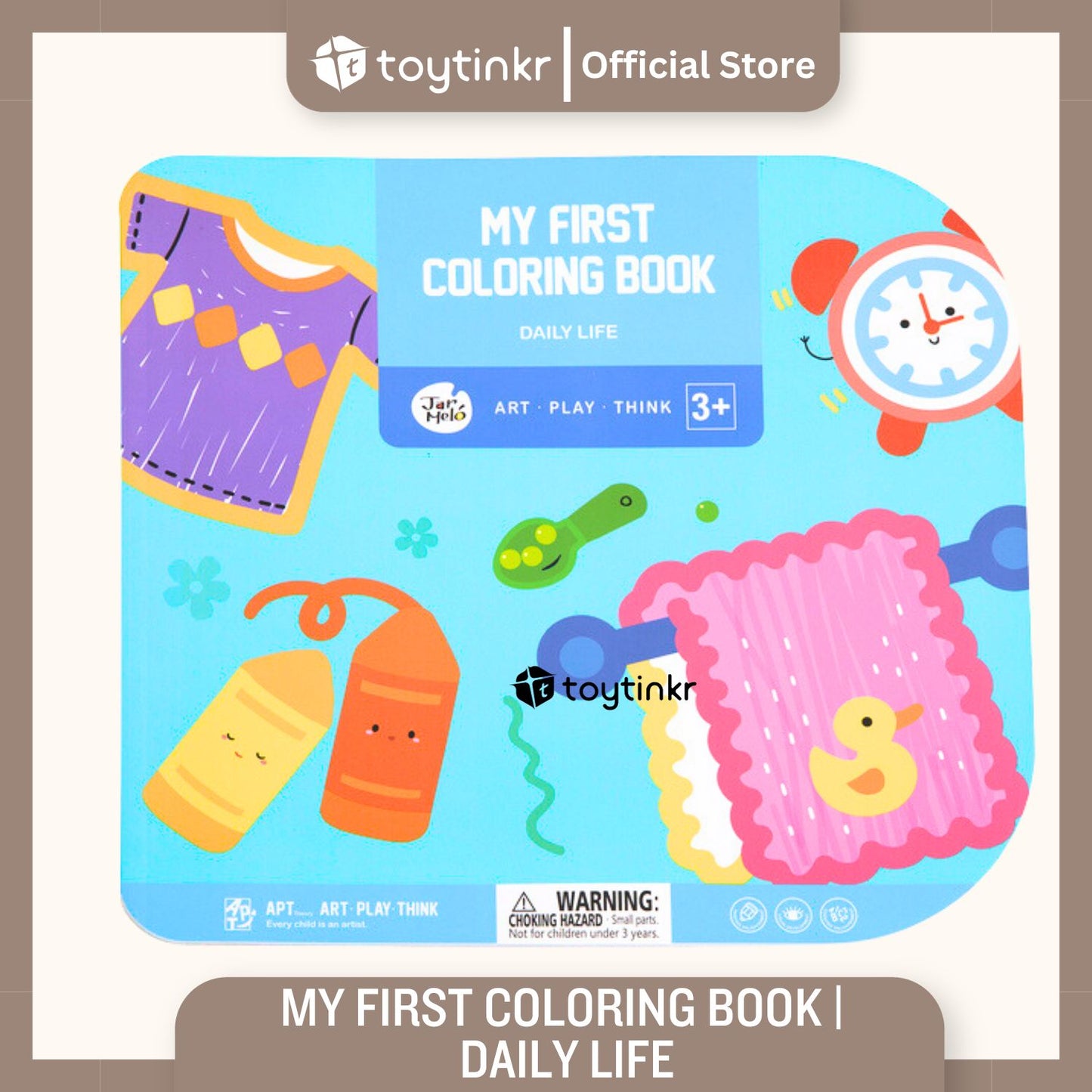 Jar Melo My First Coloring Book by Toytinkr