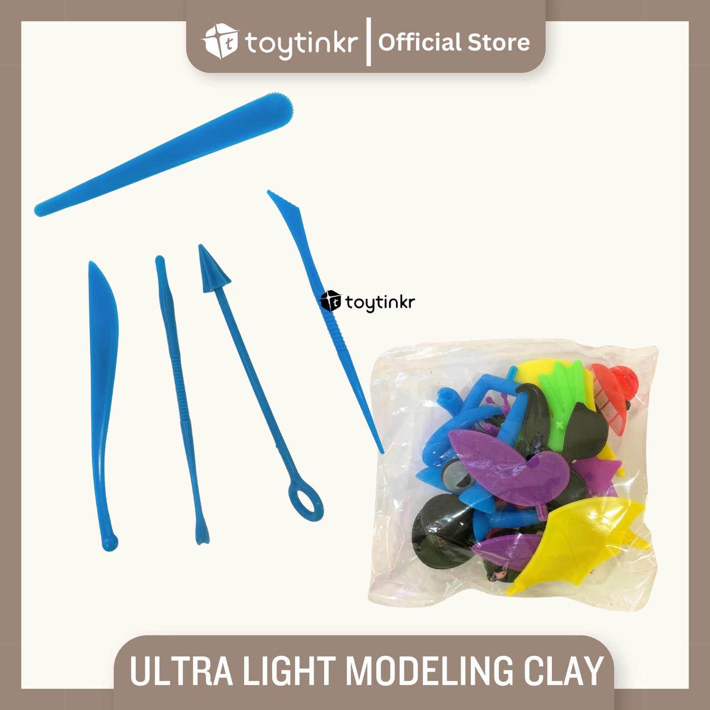 Jar Melo Ultra-Light Modeling Clay by Toytinkr