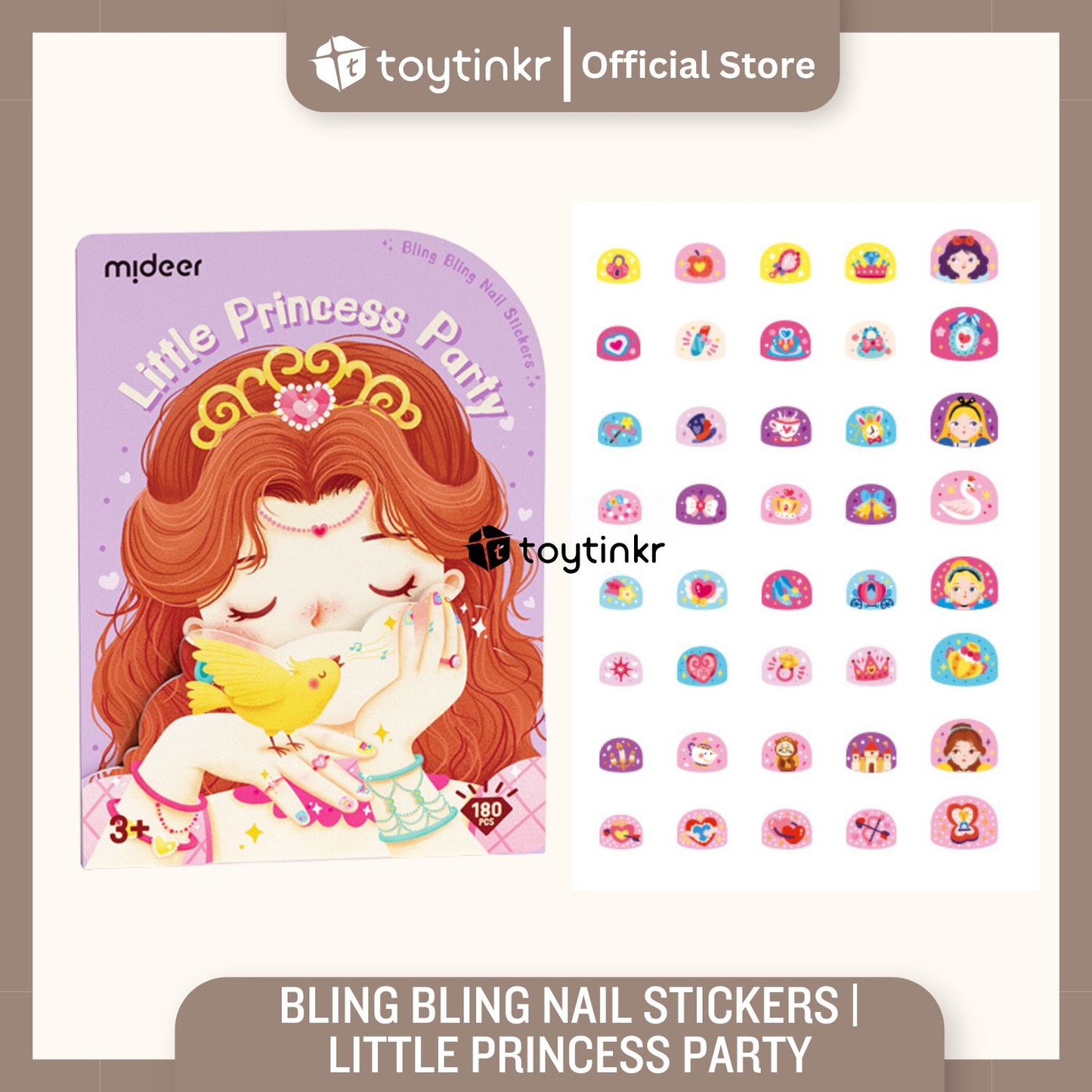 Mideer Bling Bling Nail Stickers by Toytinkr