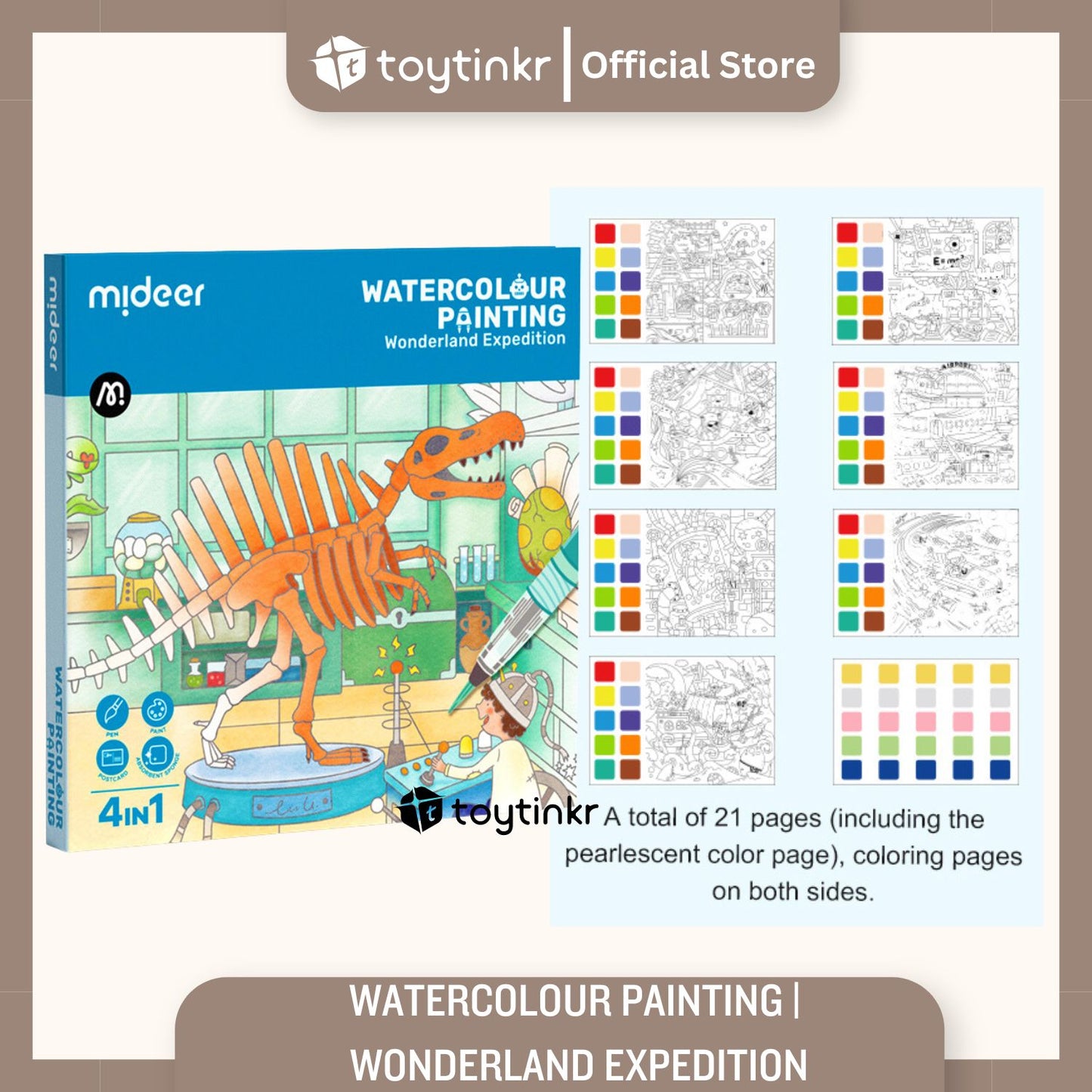 Mideer Watercolour Painting Kit By Toytinkr