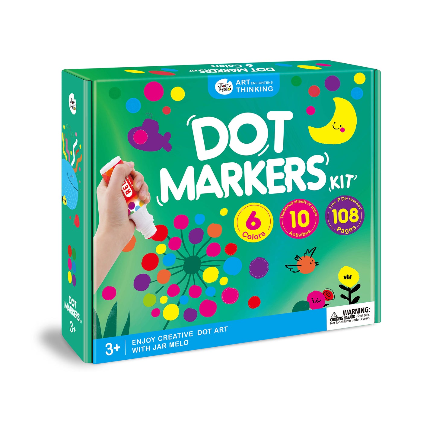 Jar Melo Dot Markers by Toytinkr