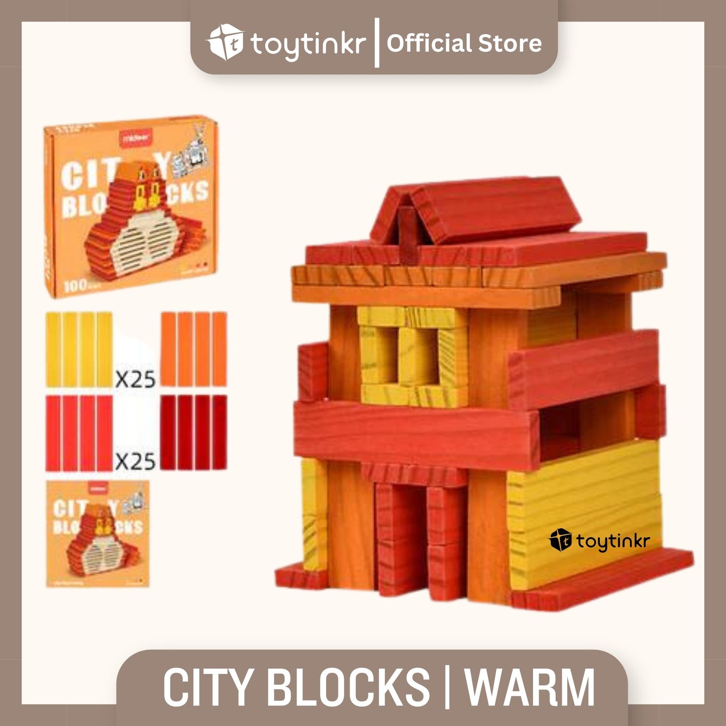 Mideer City Blocks by Toytinkr