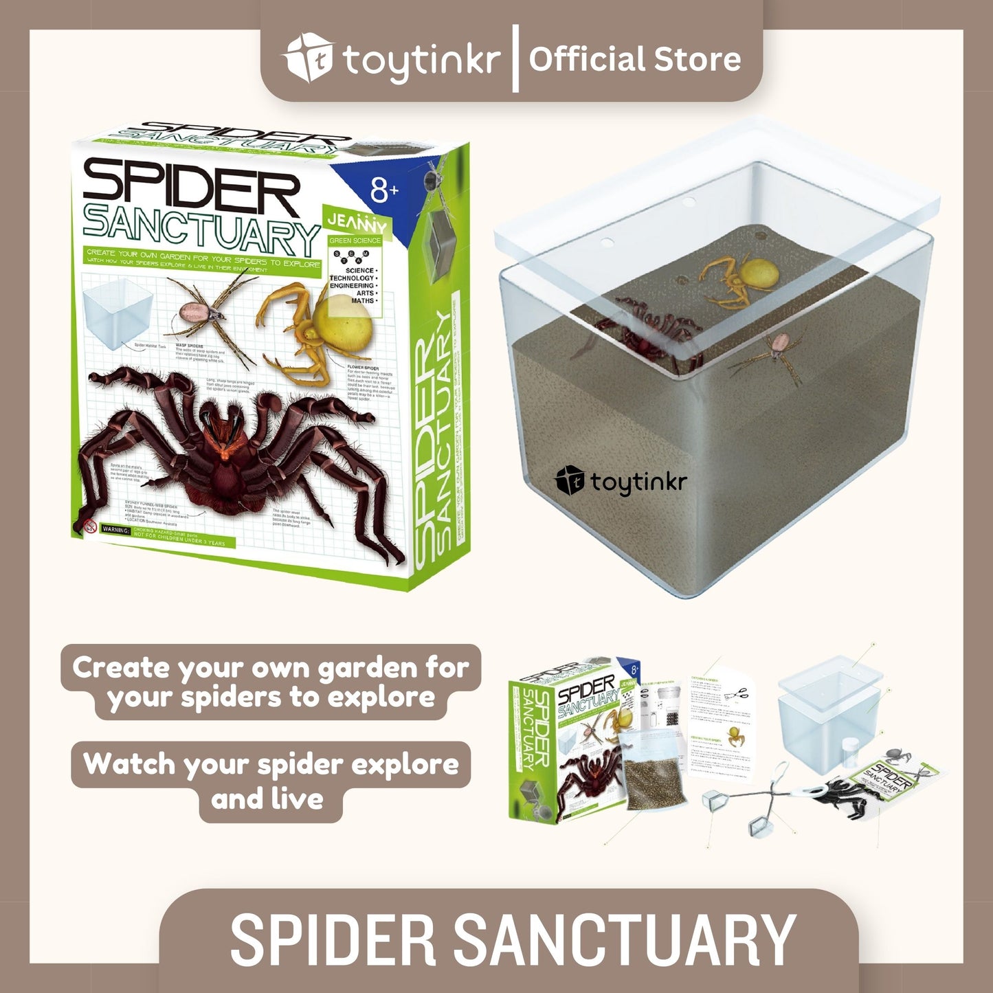 Jeanny Spider Sanctuary by Toytinkr