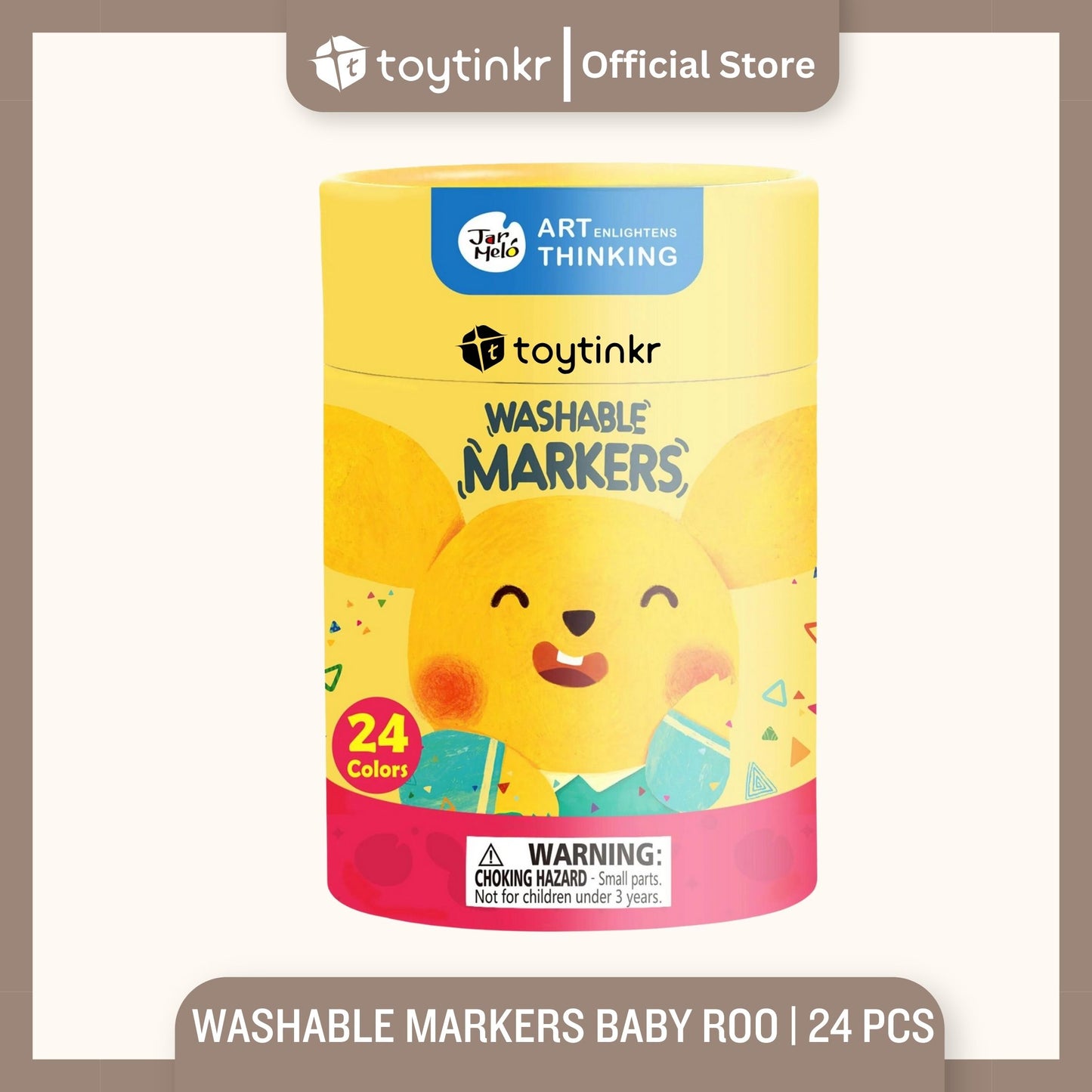 Jar Melo Washable Markers Baby Roo by Toytinkr