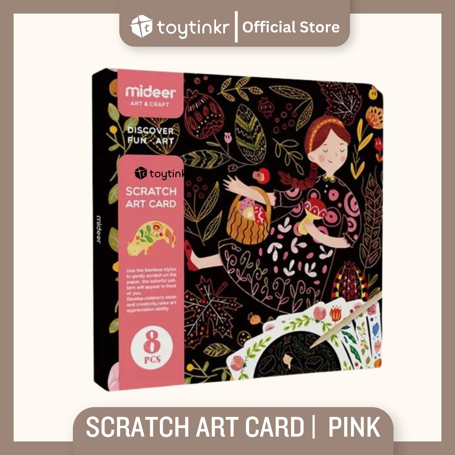 Mideer Scratch Art Card by Toytinkr