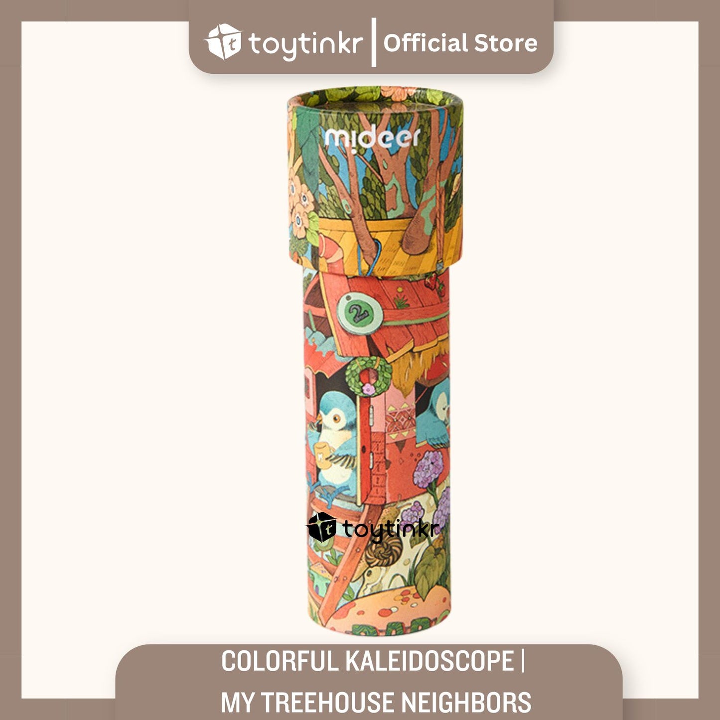 Mideer Colorful Kaleidoscope By Toytinkr