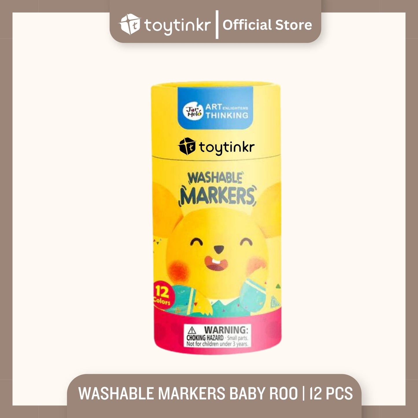 Jar Melo Washable Markers Baby Roo by Toytinkr