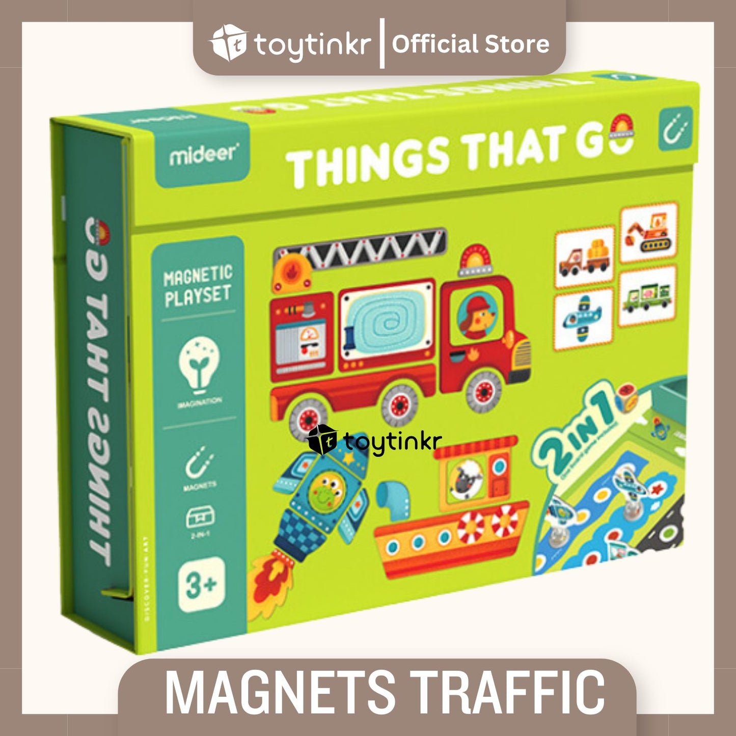 Mideer Magnetic Game Boards by Toytinkr