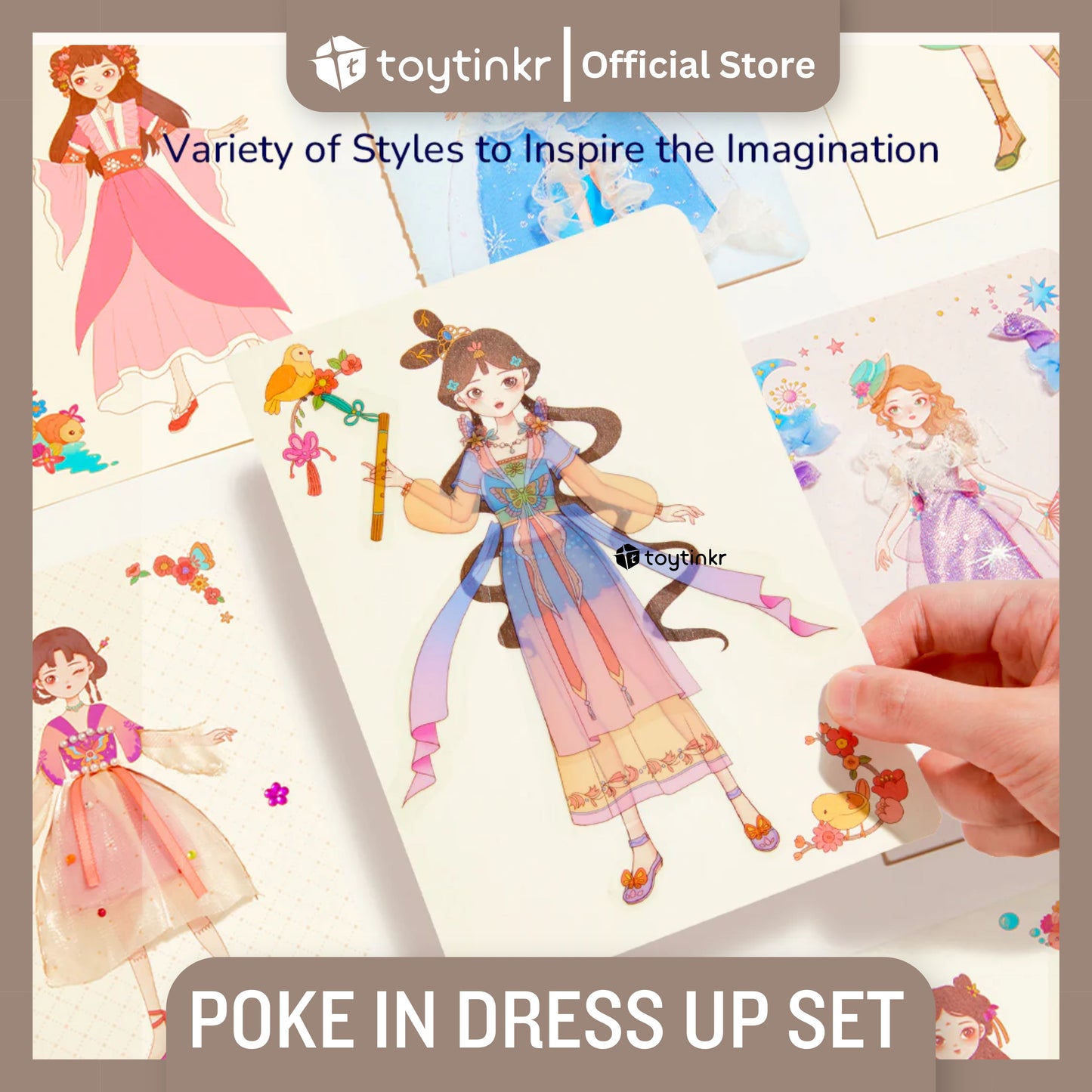 Mideer Poke-In Dress Up Set by Toytinkr
