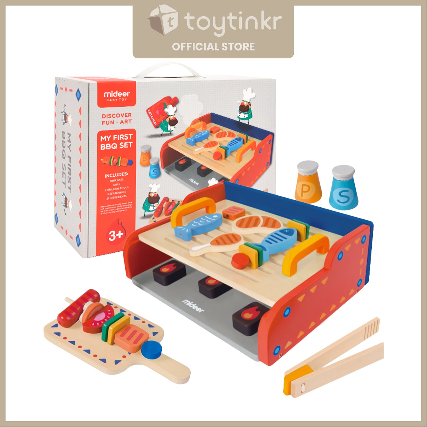 Mideer My First BBQ Set by Toytinkr