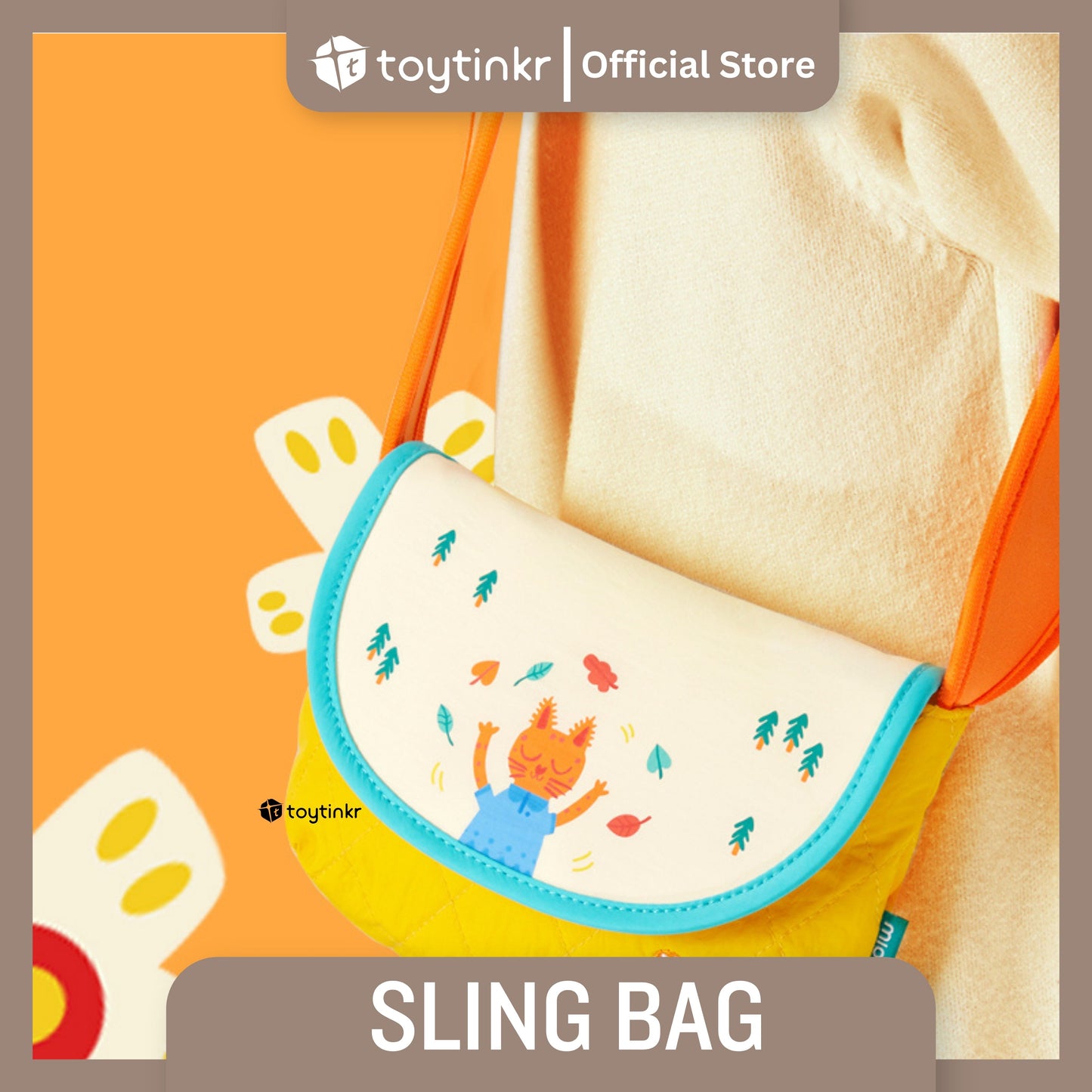 Mideer Kids Sling Bag by Toytinkr