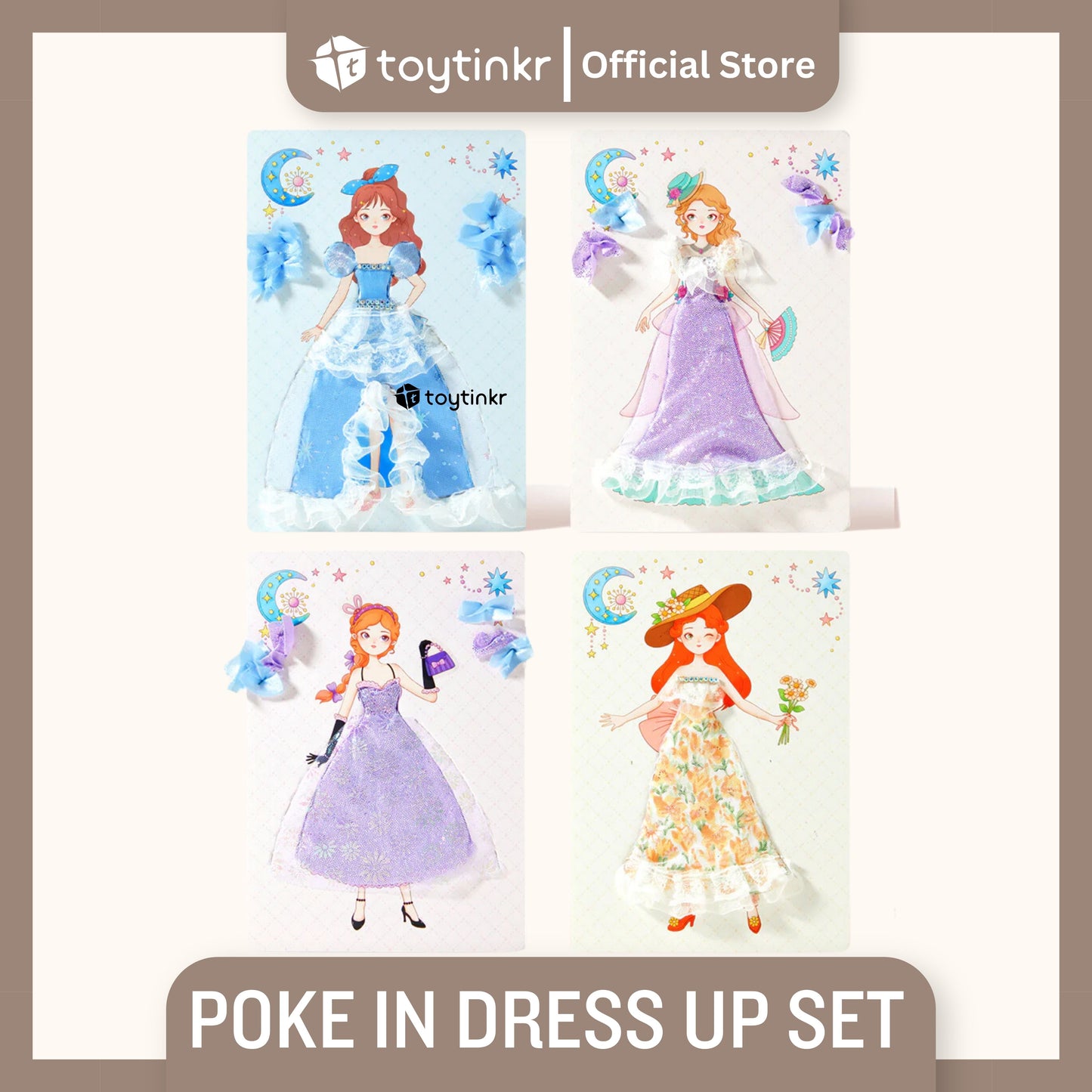 Mideer Poke-In Dress Up Set by Toytinkr