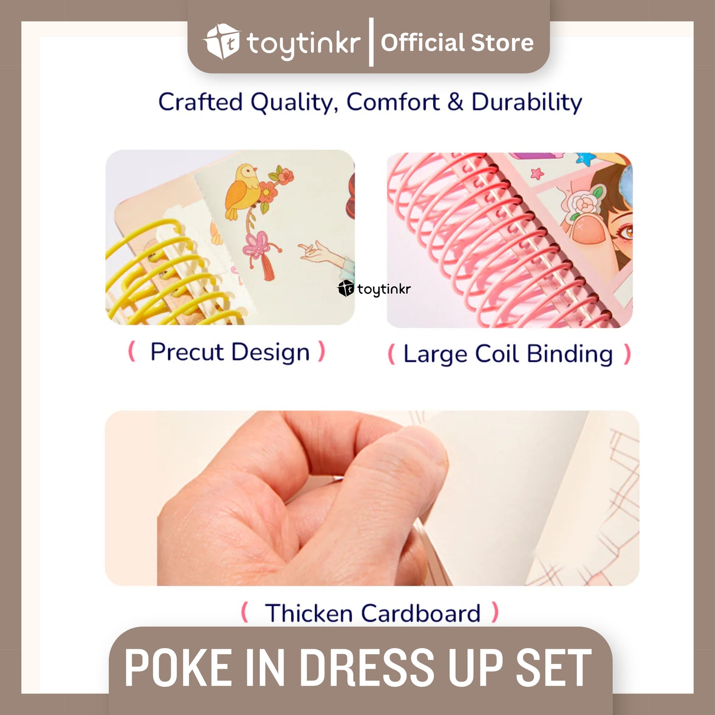 Mideer Poke-In Dress Up Set by Toytinkr