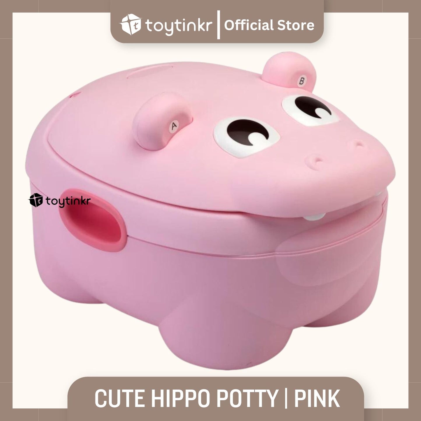 Cute Hippo Potty by Toytinkr