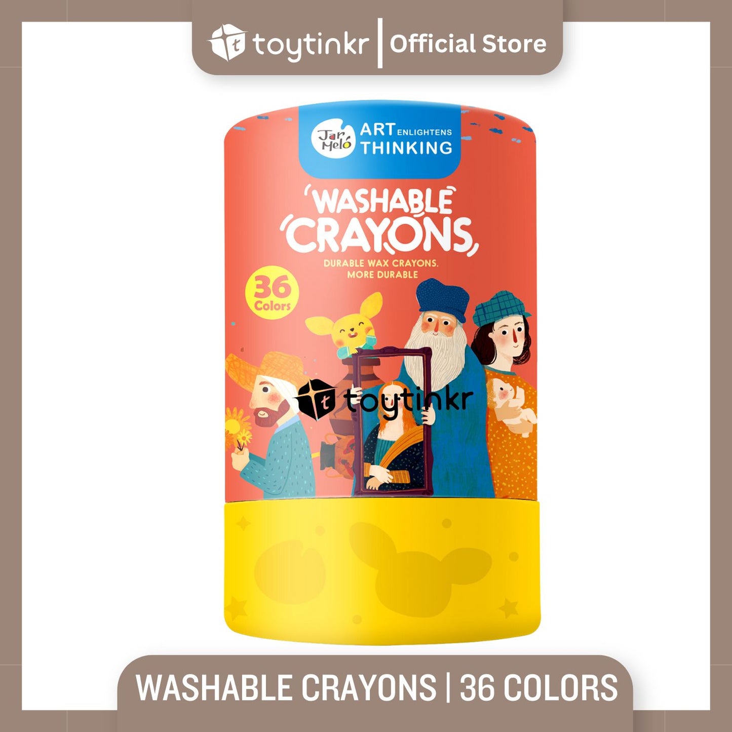 Jar Melo Washable Crayons by Toytinkr