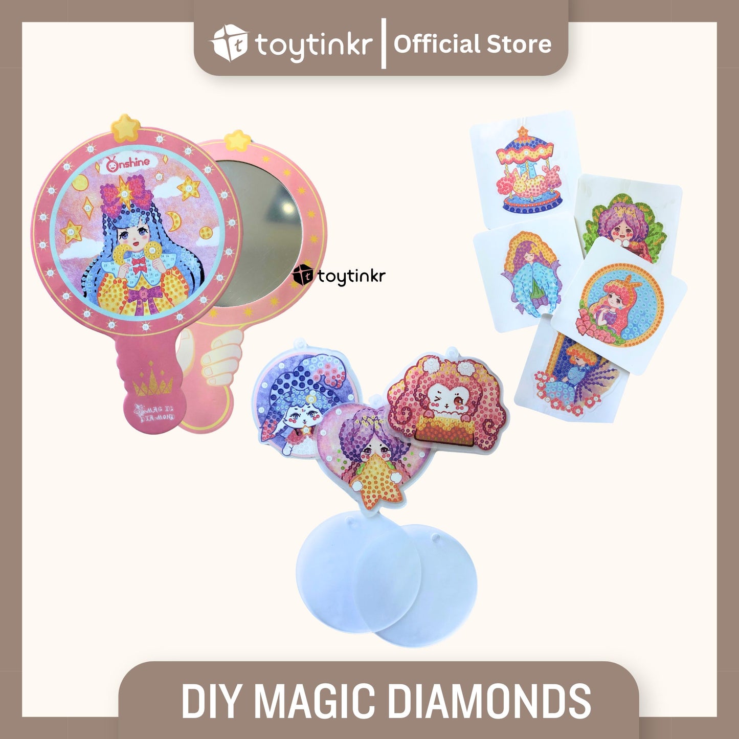 DIY Magic Diamonds by Toytinkr
