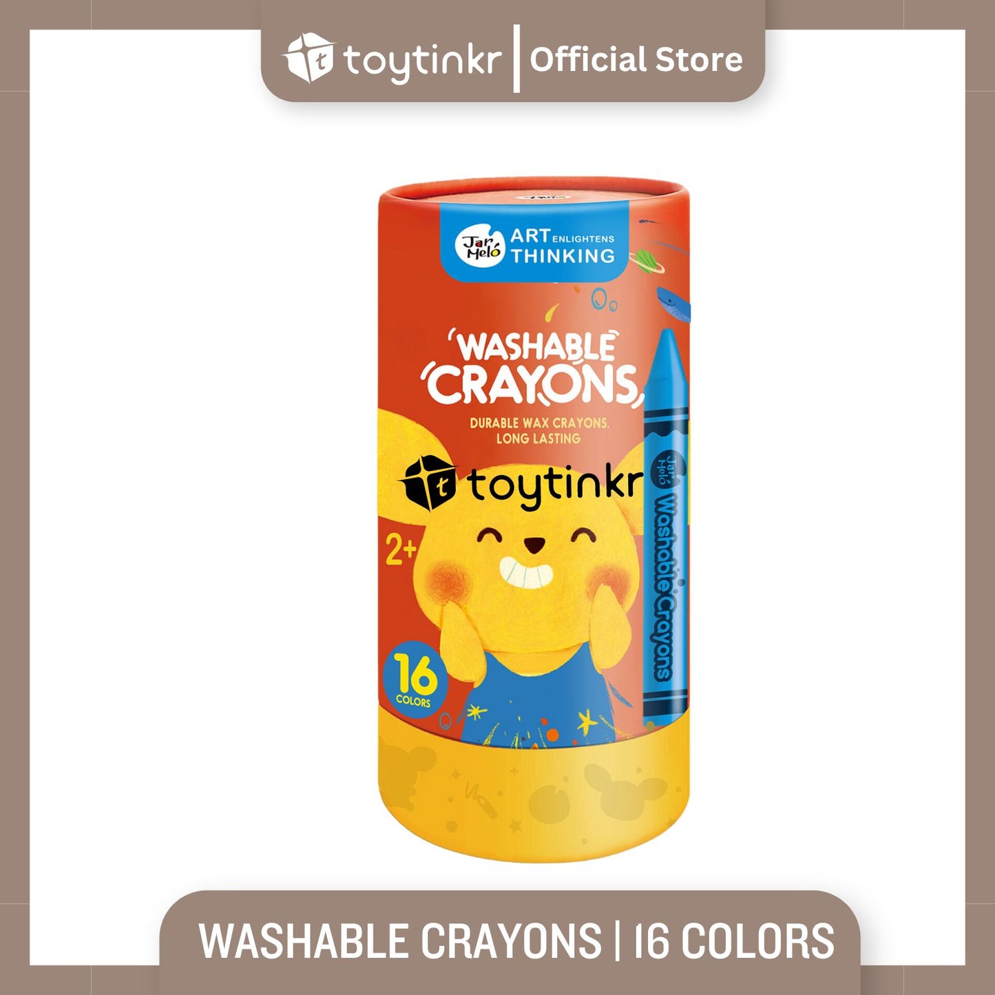 Jar Melo Washable Crayons by Toytinkr