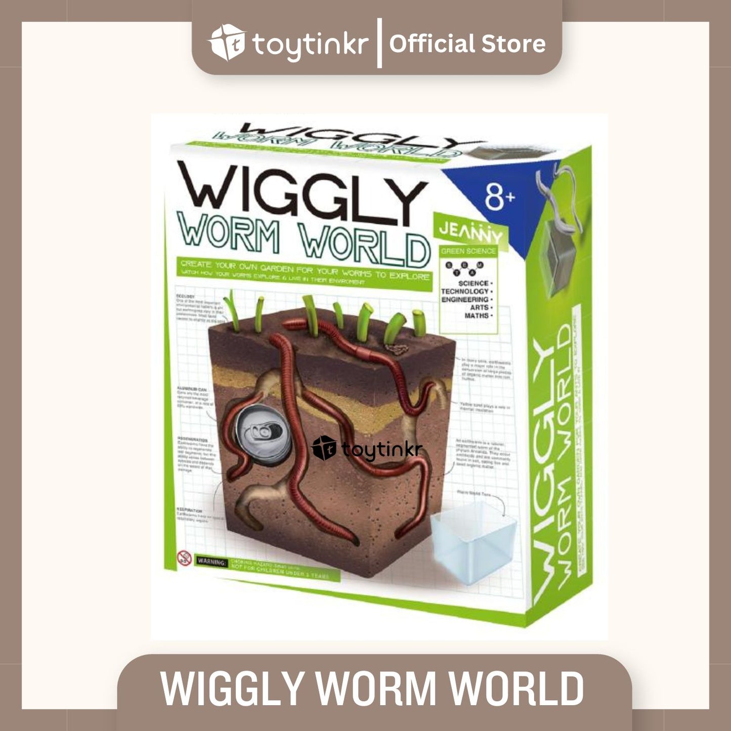 Jeanny Wiggly Worm World by Toytinkr