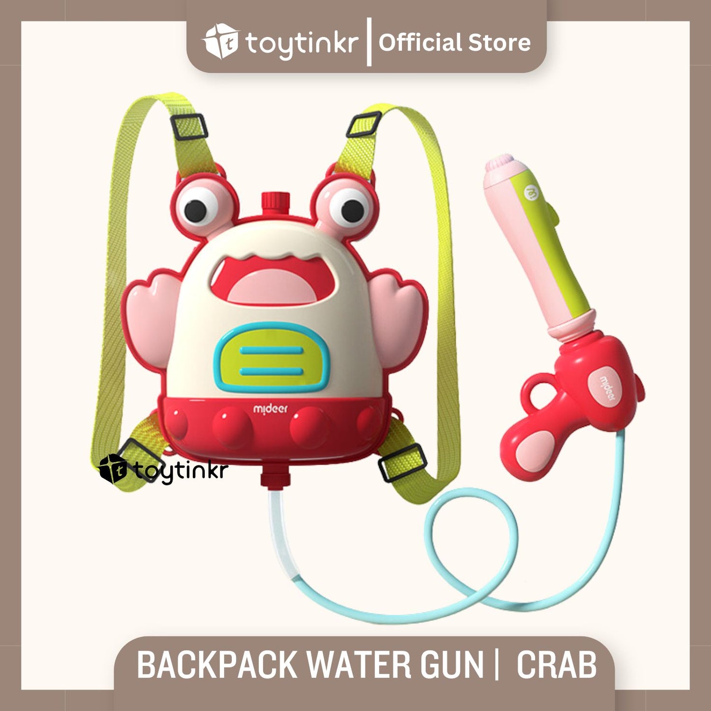 MIdeer Backpack Water Gun by Toytinkr