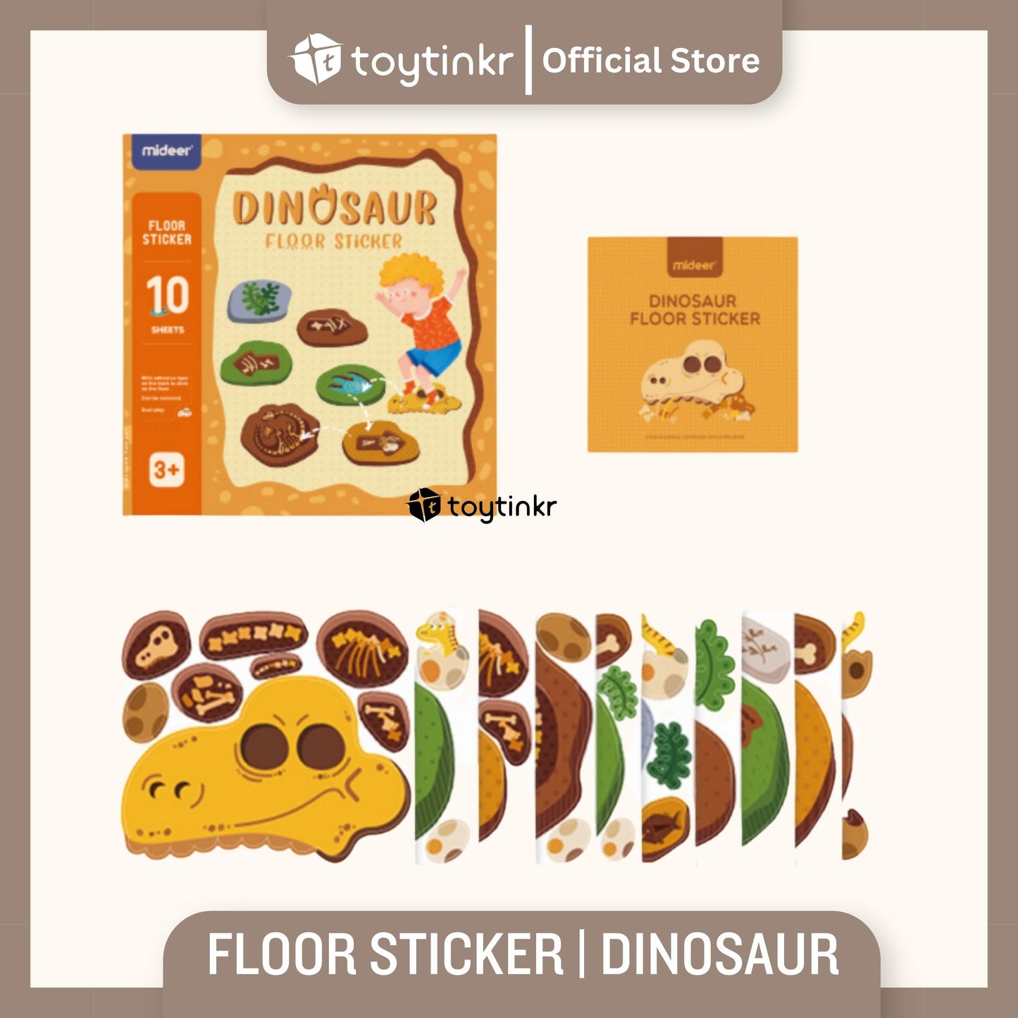 Mideer Floor Sticker by Toytinkr