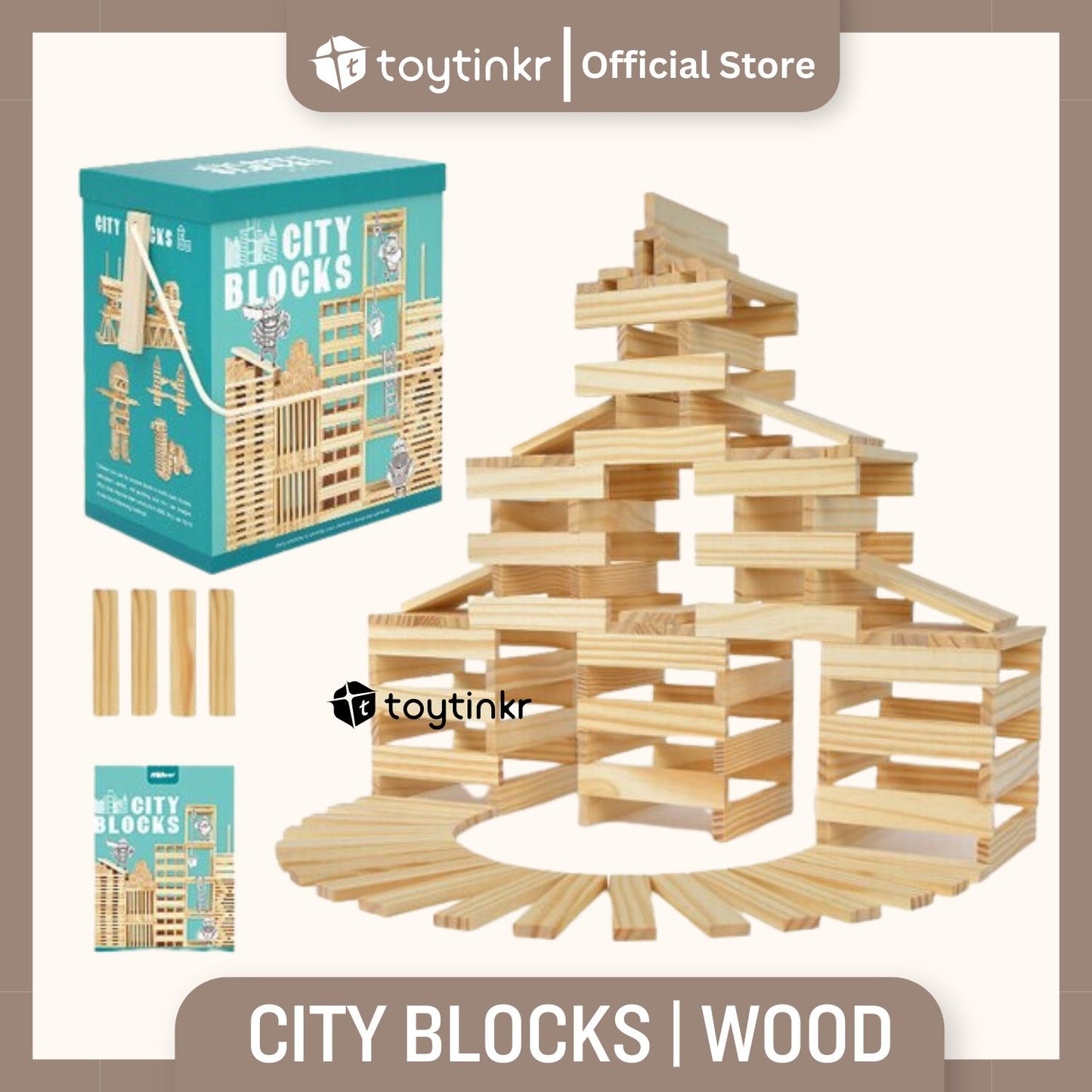 Mideer City Blocks by Toytinkr