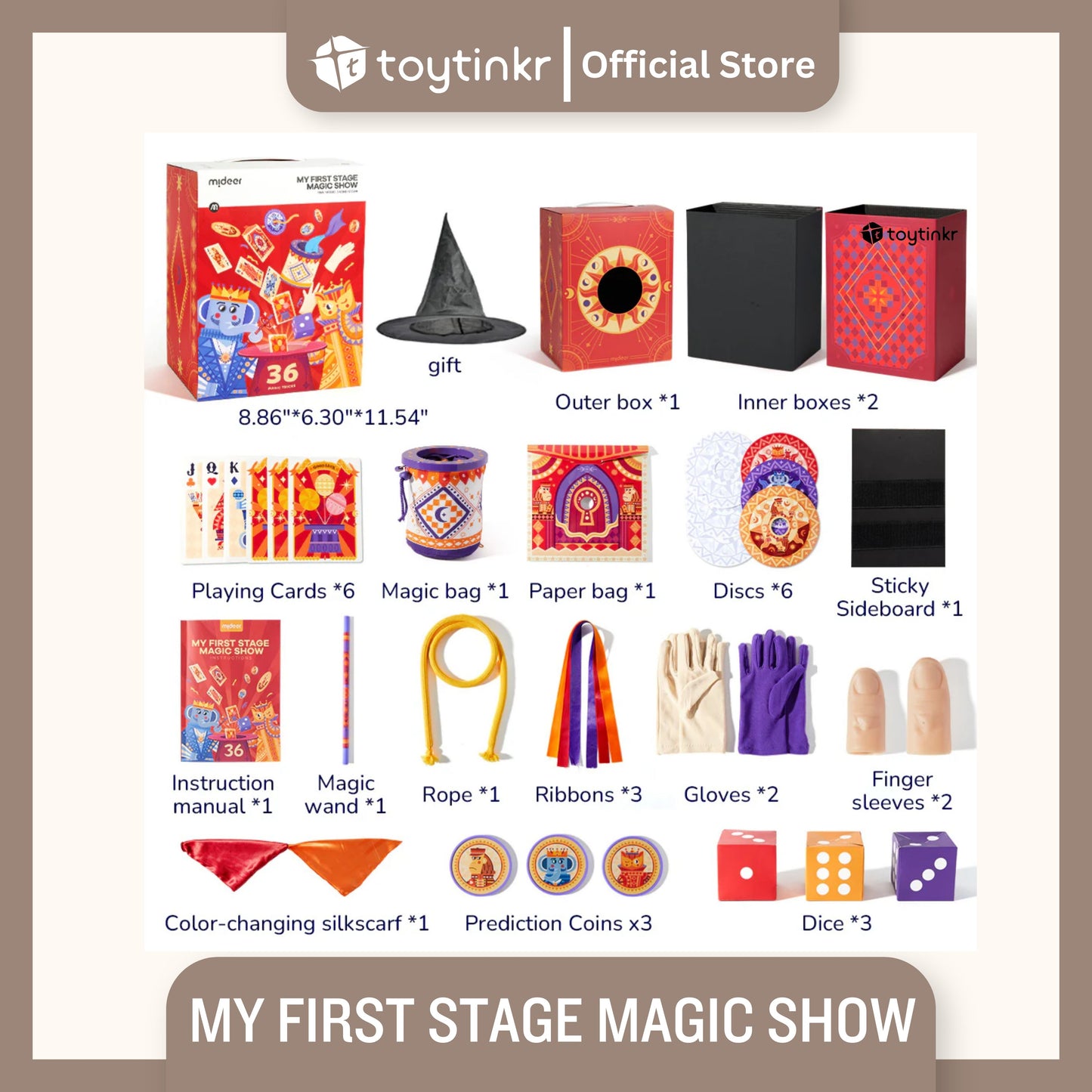 Mideer My First Magic Show by Toytinkr