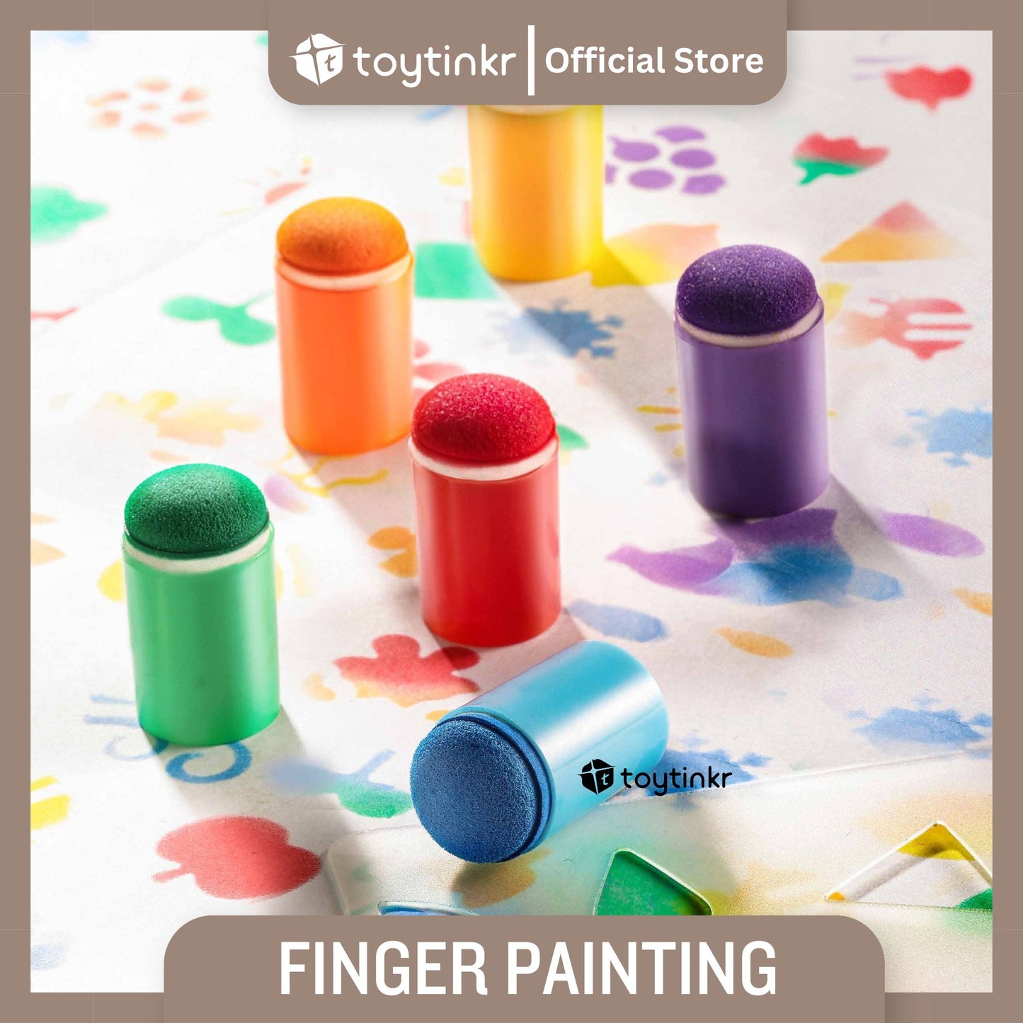 Jar Melo Finger Painting By Toytinkr