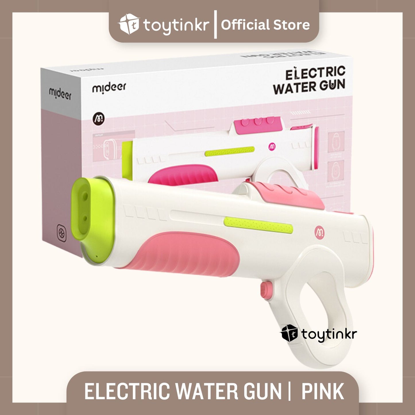 Mideer Electric Water Gun By Toytinkr