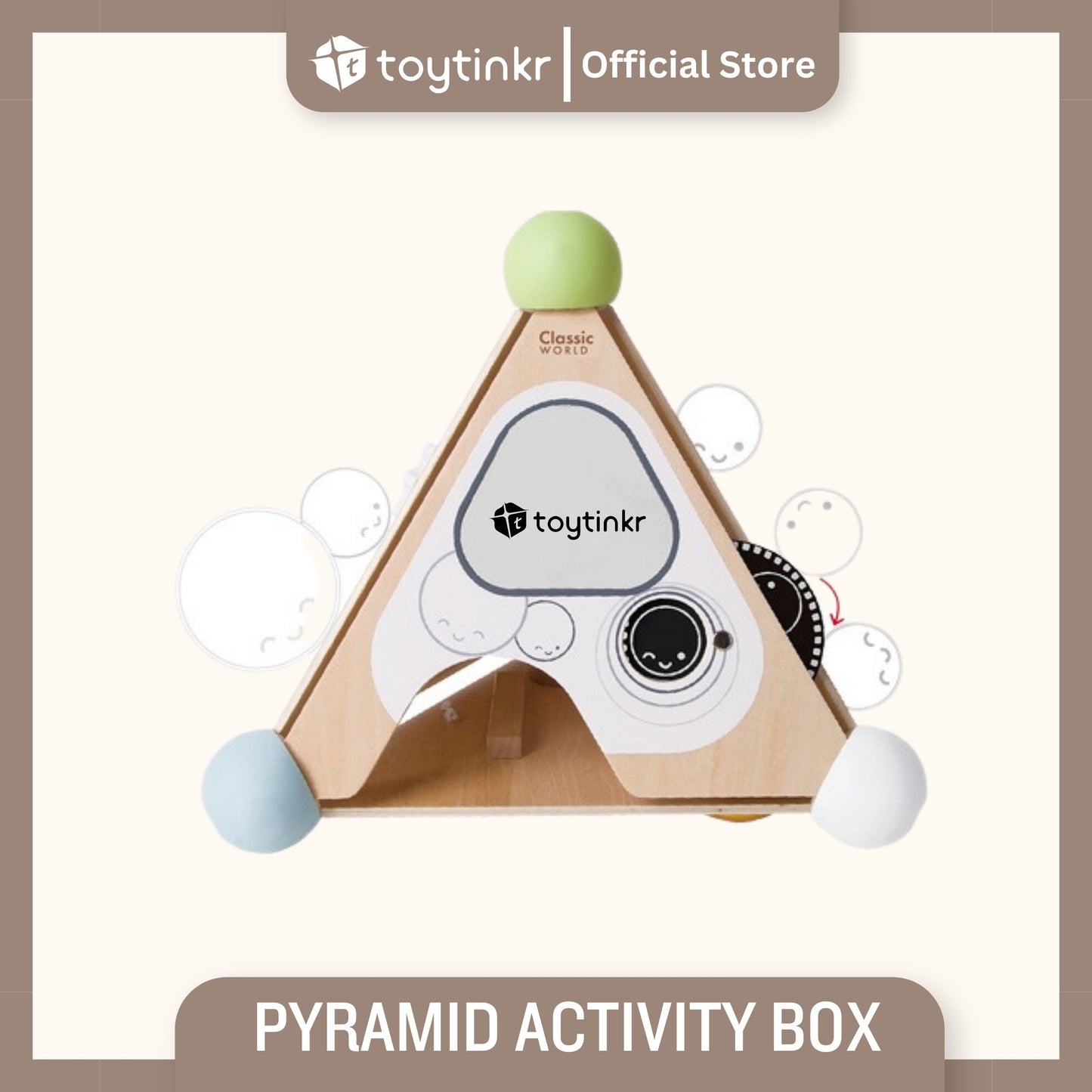 CW Pyramid Activity Box by Toytinkr