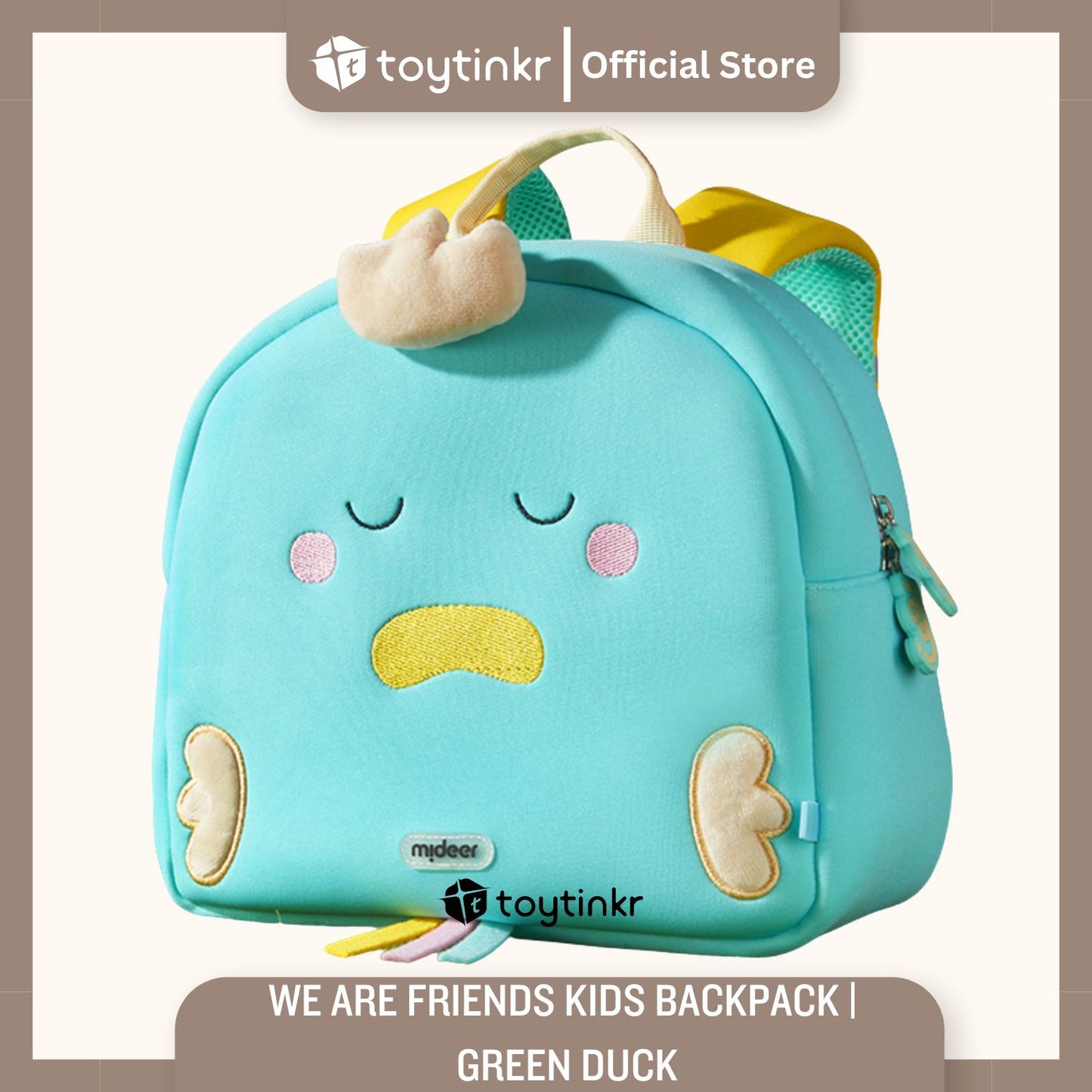 Mideer We Are Friends Kids Backpack By Toytinkr