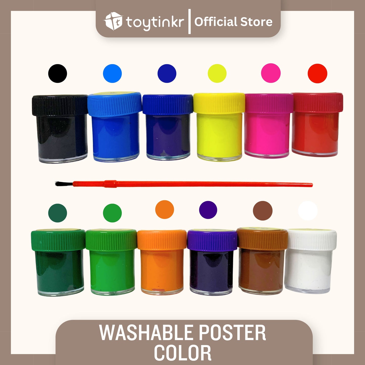 Toytinkr Washable Poster Color by Toytinkr