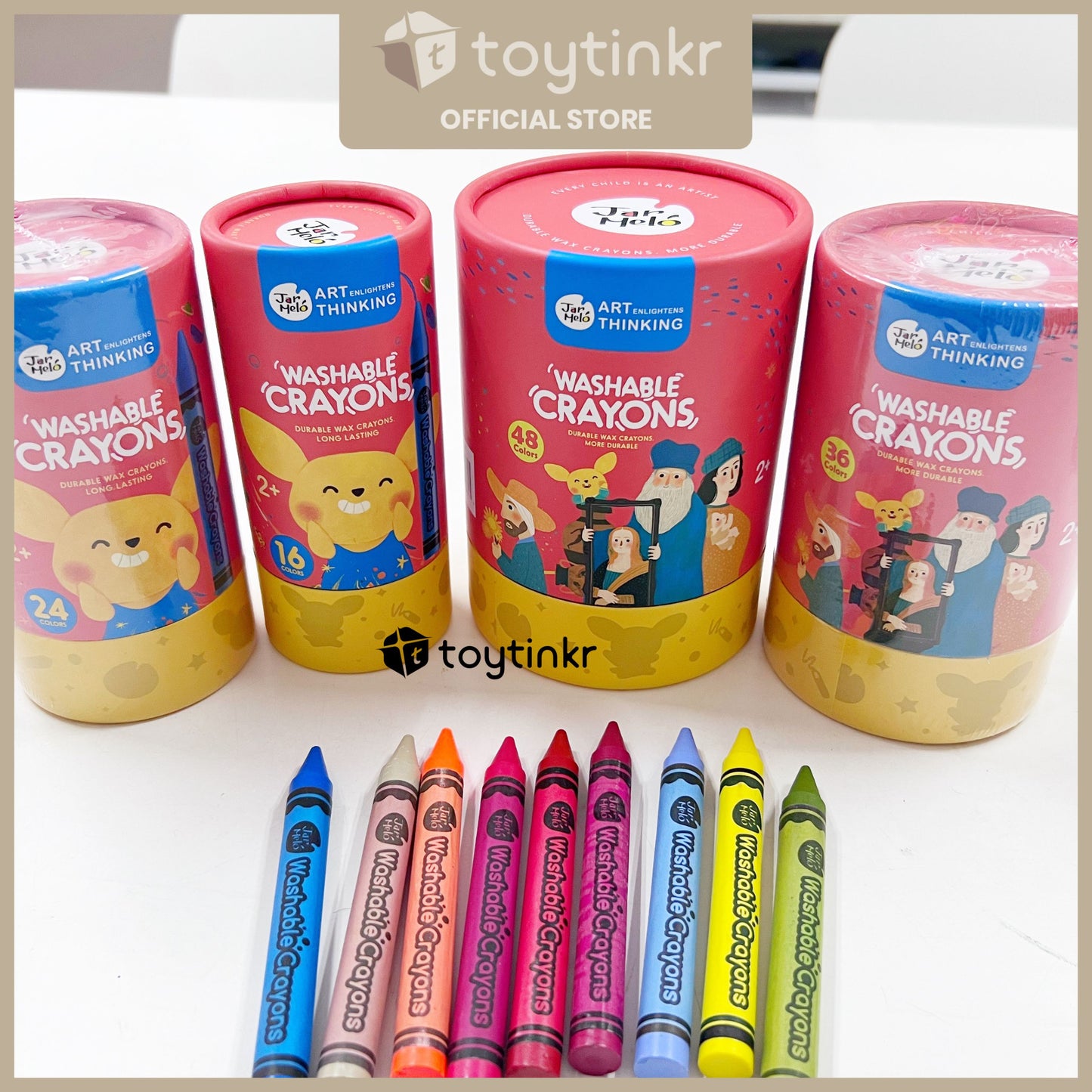Jar Melo Washable Crayons by Toytinkr