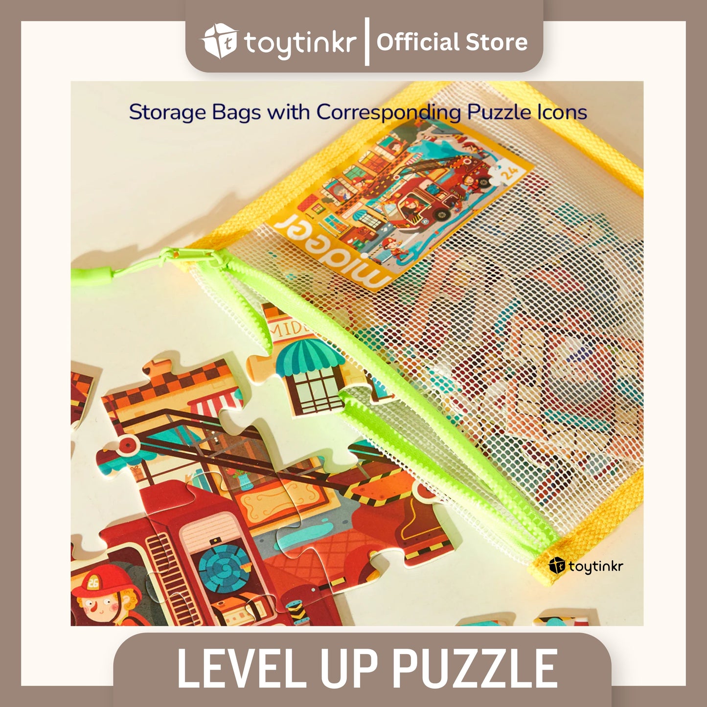 Mideer Advanced Puzzle Level 1 to 9 by Toytinkr