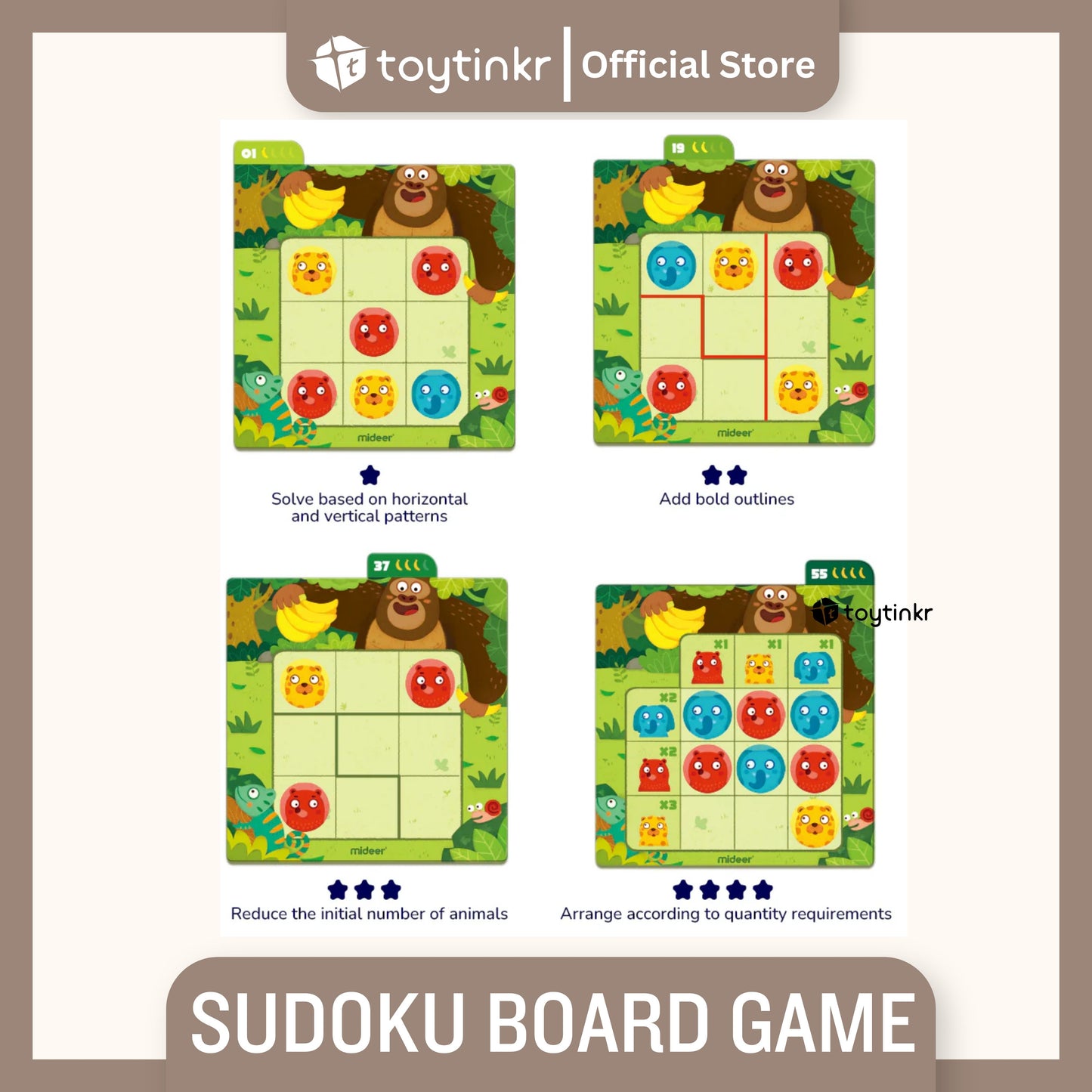 Mideer Sudoku Board Game by Toytinkr