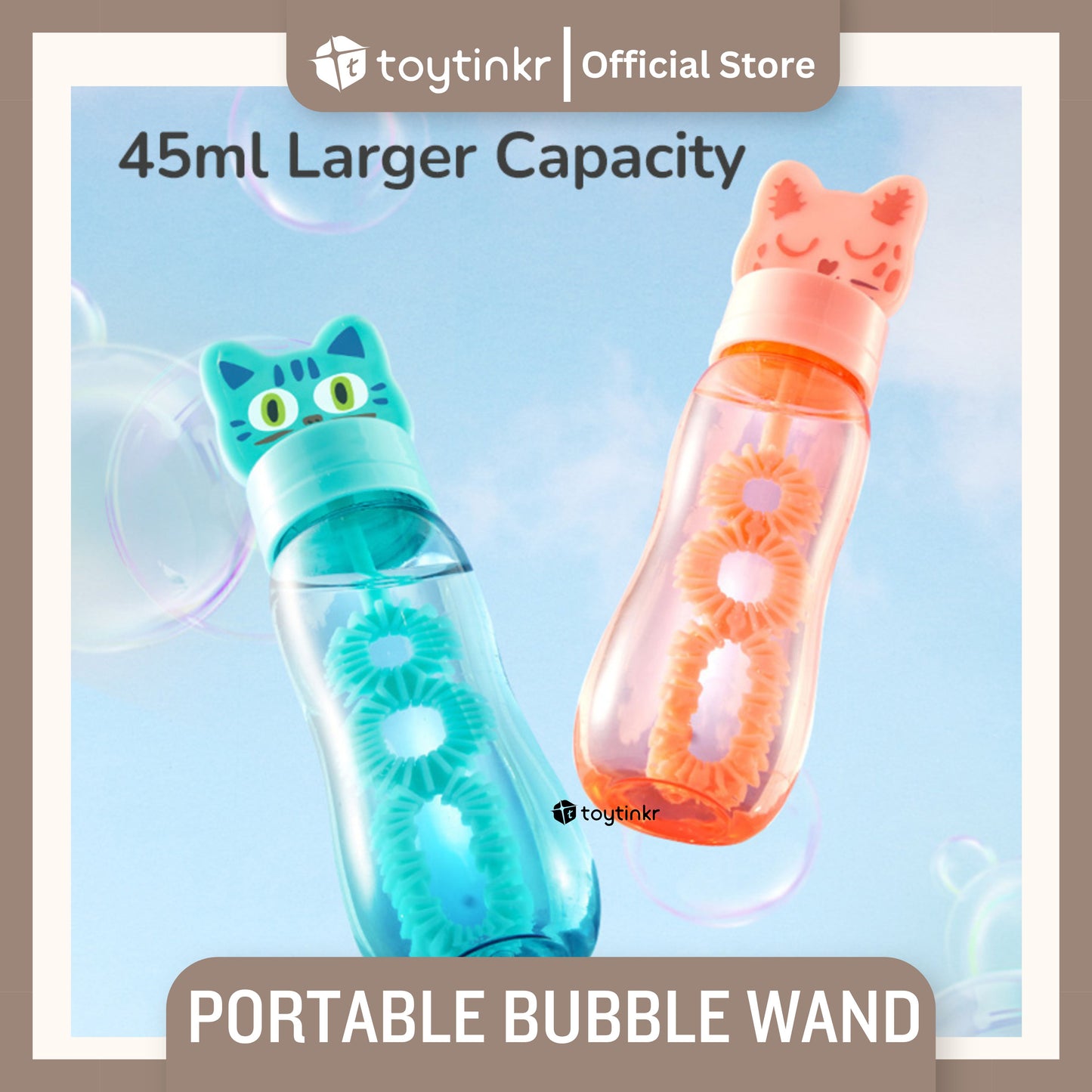 Mideer Portable Bubble Wand by Toytinkr