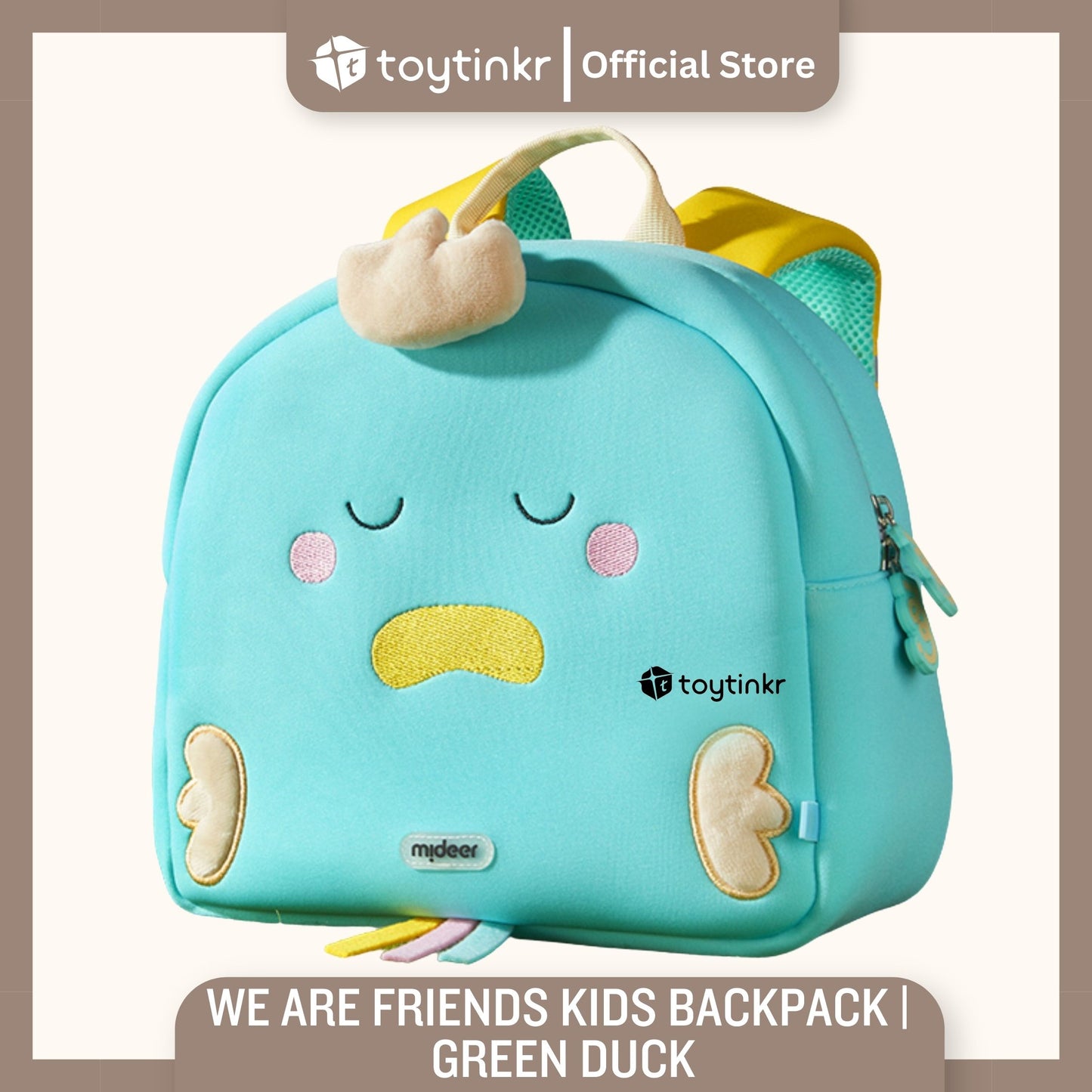 Mideer We Are Friends Kids Backpack By Toytinkr