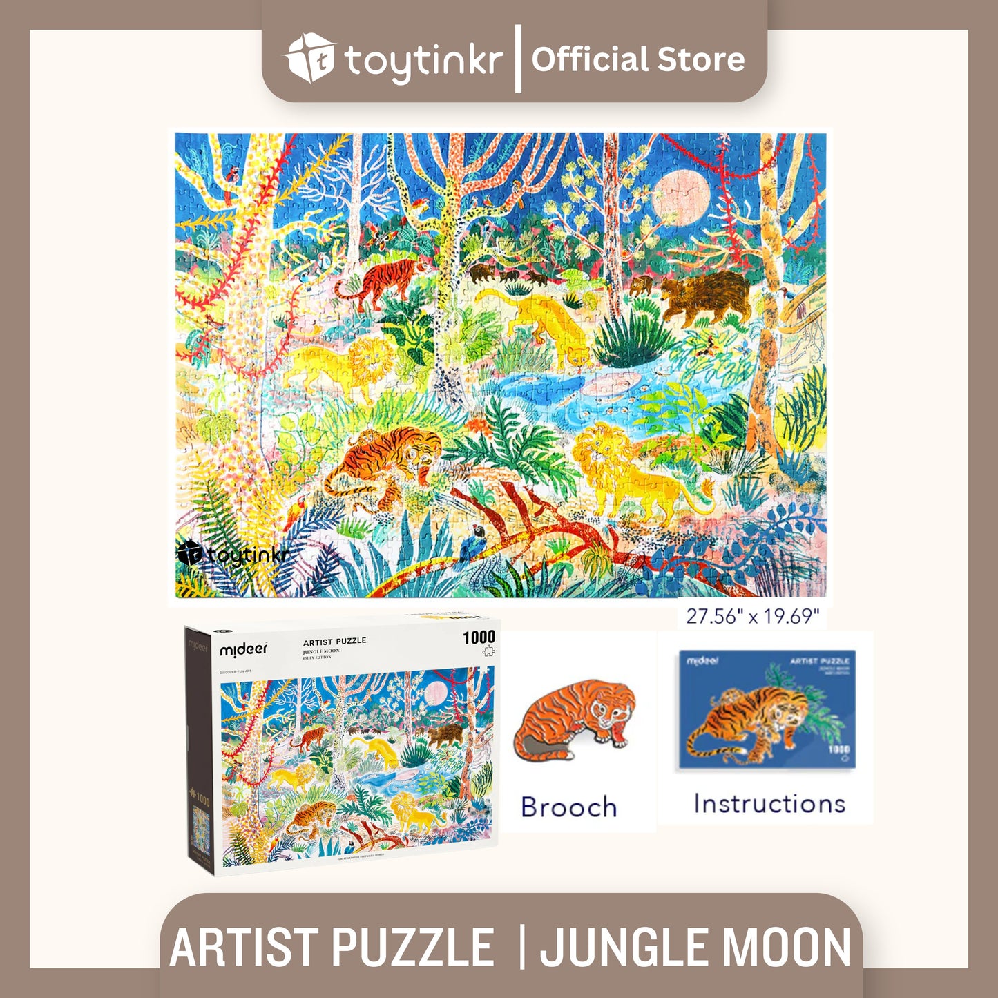 Mideer Artist Puzzle by Toytinkr