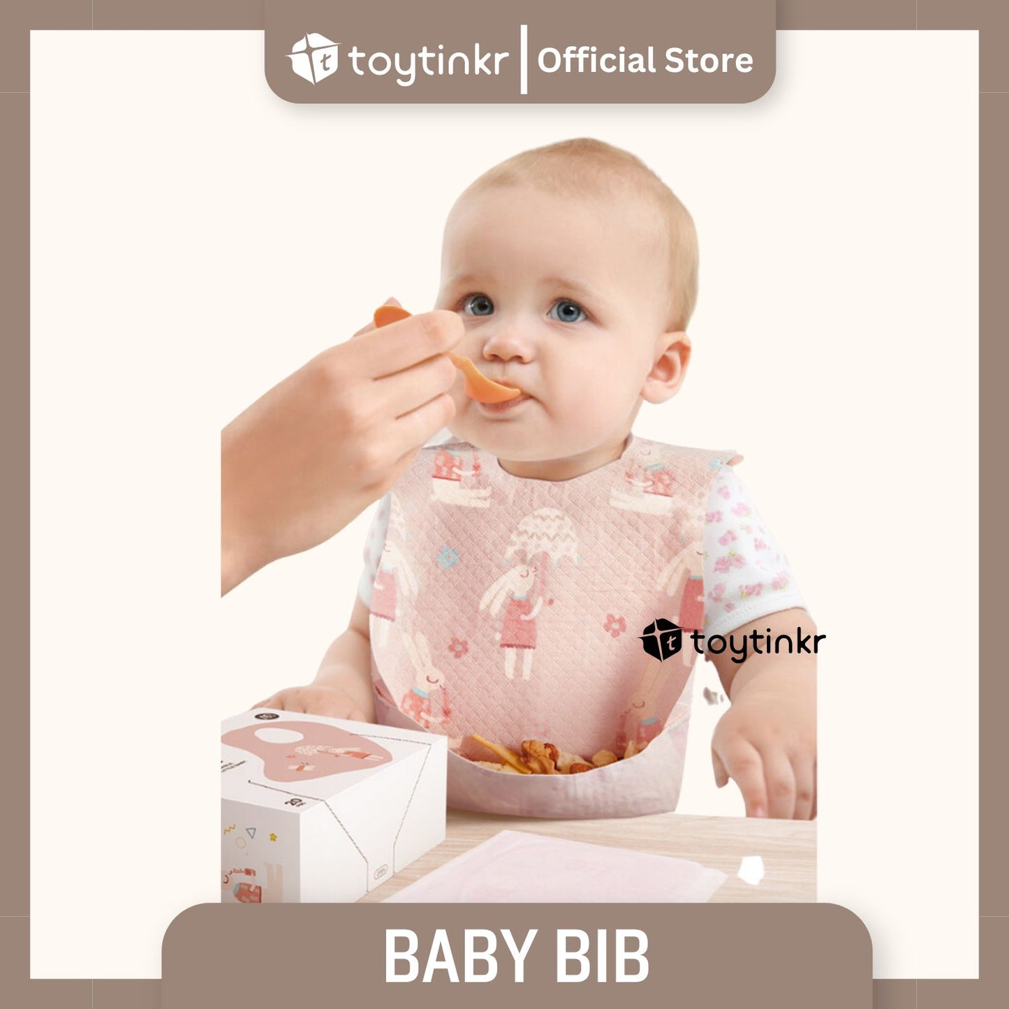 Mideer Baby Bib by Toytinkr