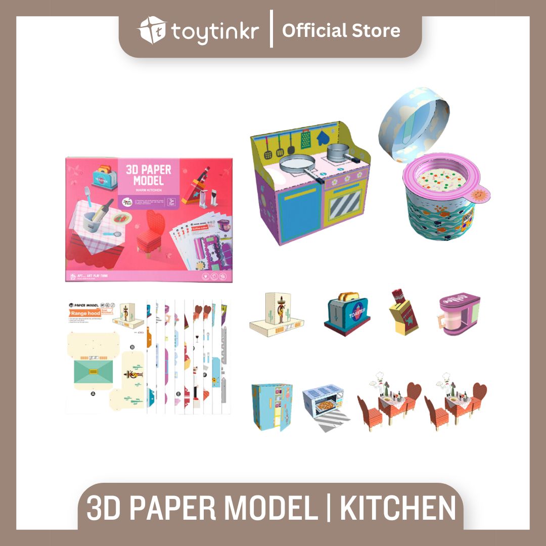 Jar Melo 3D Paper Model By Toytinkr