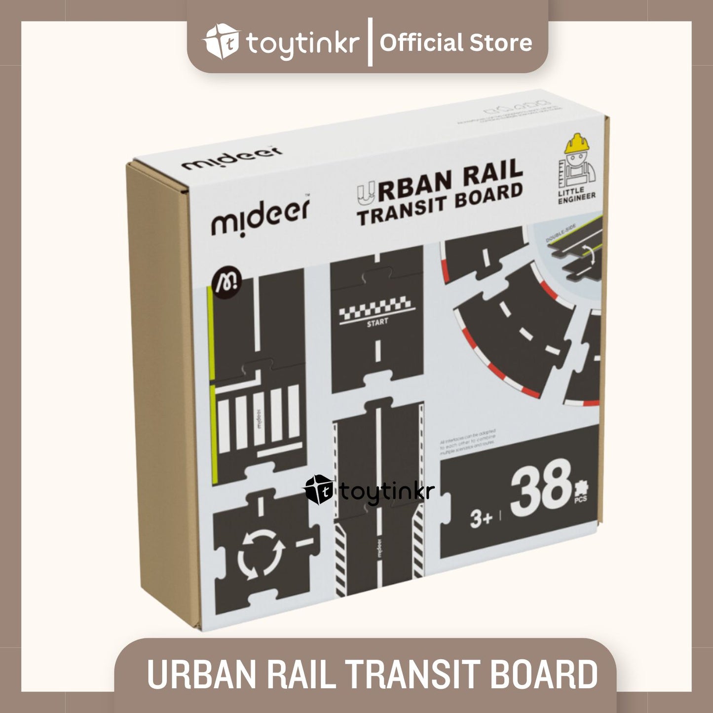 Mideer Urban Rail Transit Board by Toytinkr
