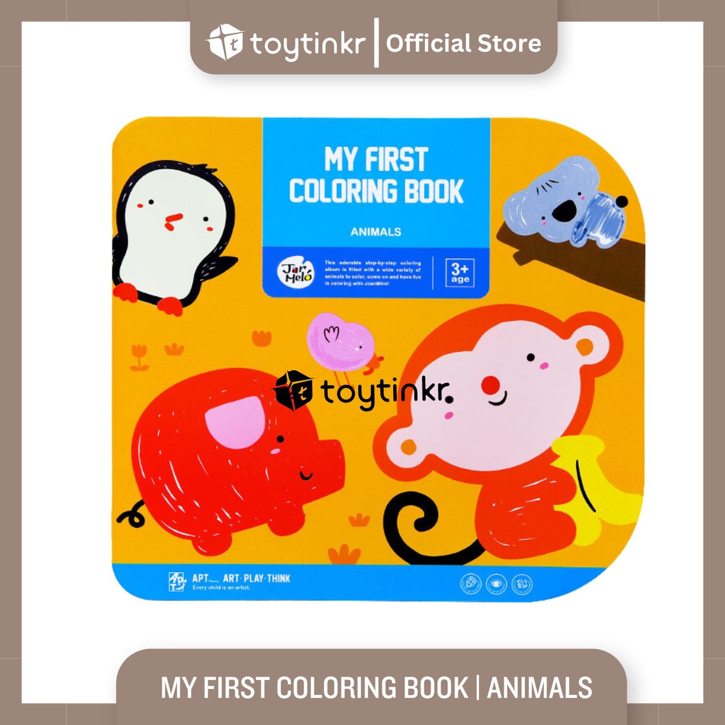 Jar Melo My First Coloring Book by Toytinkr