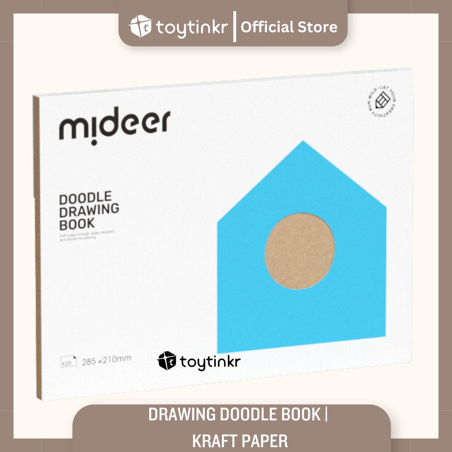 Mideer Drawing Doodle Book By Mideer