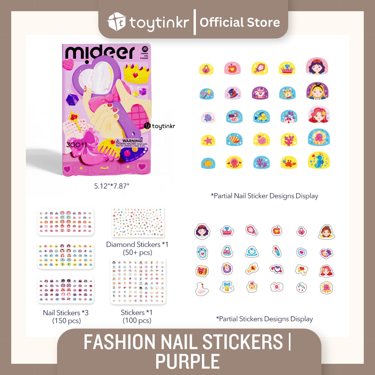 Mideer Fashion Nail Stickers by Toytinkr