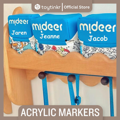 Mideer Acrylic Markers Art Markers (Personalized) by Toytinkr