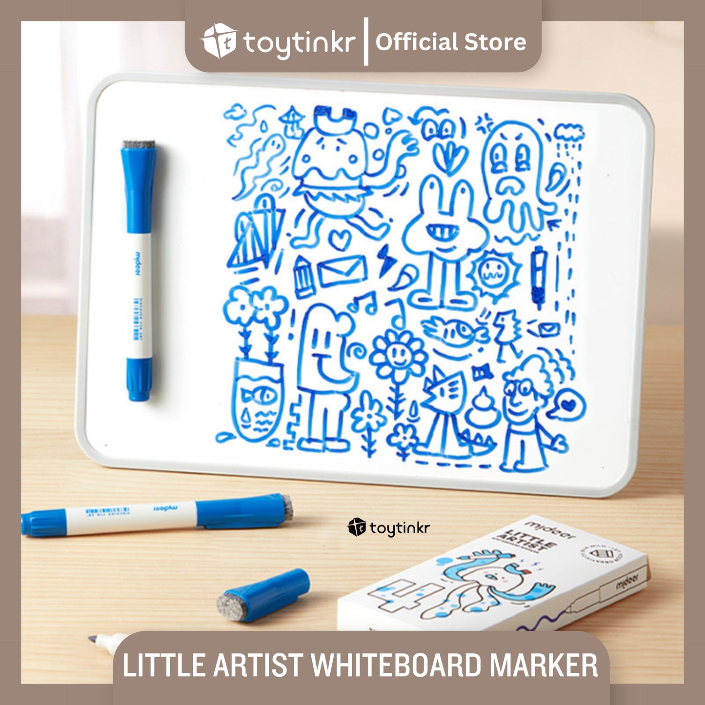 Mideer Little Artist Whiteboard Markers by Toytinkr