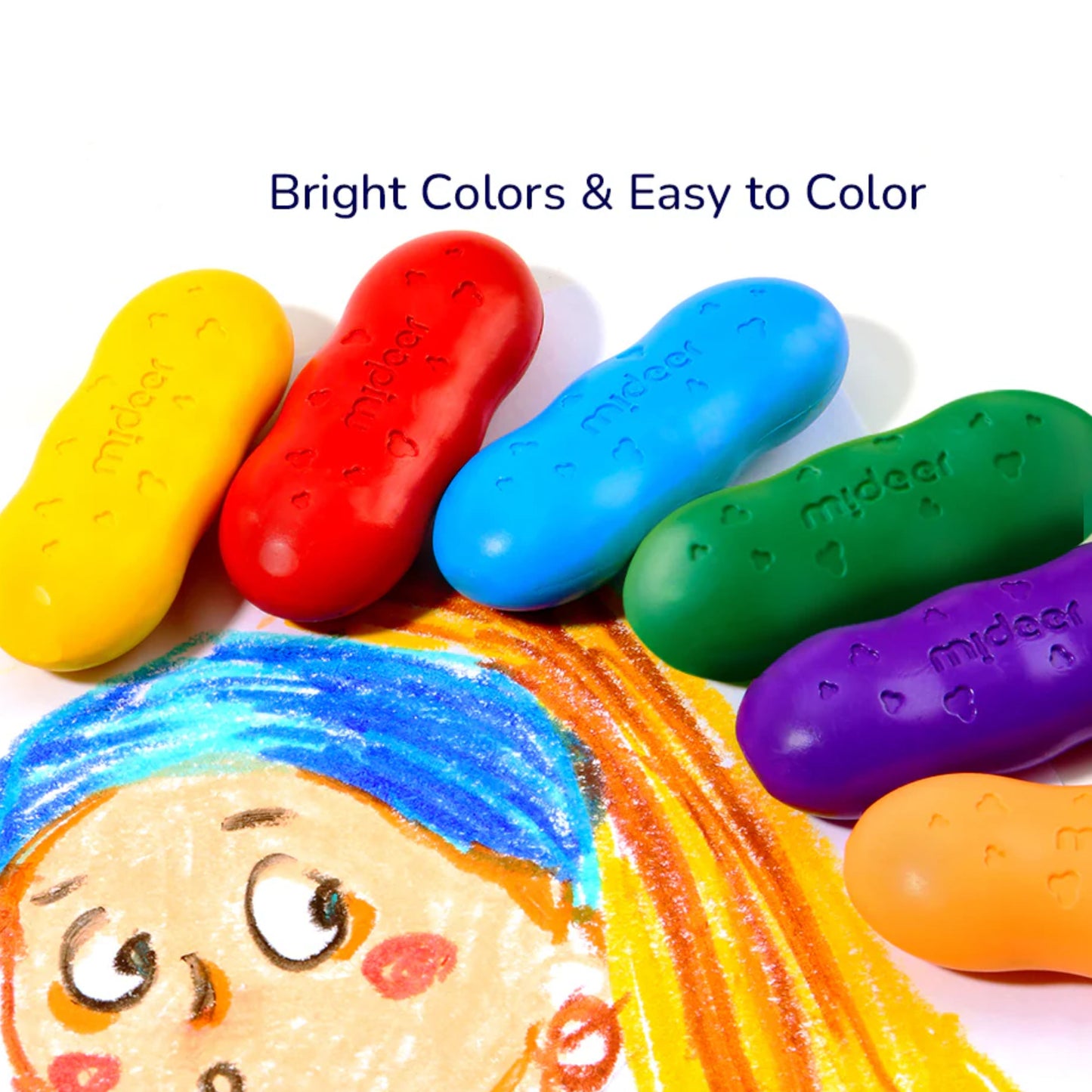 Mideer Pease Crayons by Toytinkr